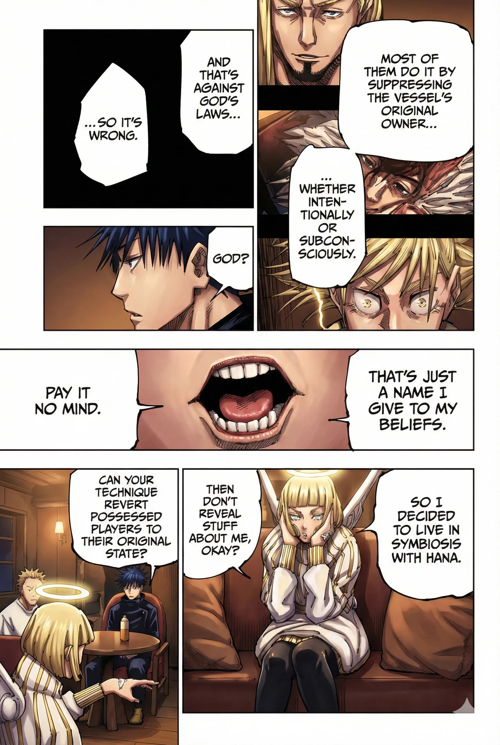 Jujutsu Kaisen Colored Manga JJK — Chapter 199 — Page 16