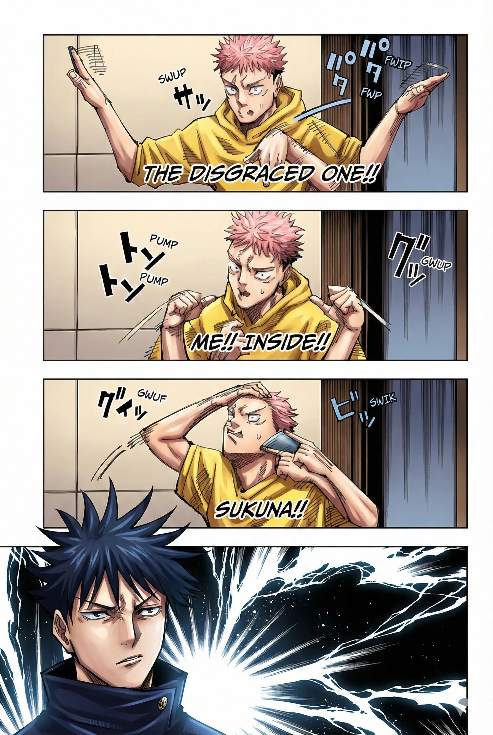 Jujutsu Kaisen Colored Manga JJK β Chapter 200 β Page 3