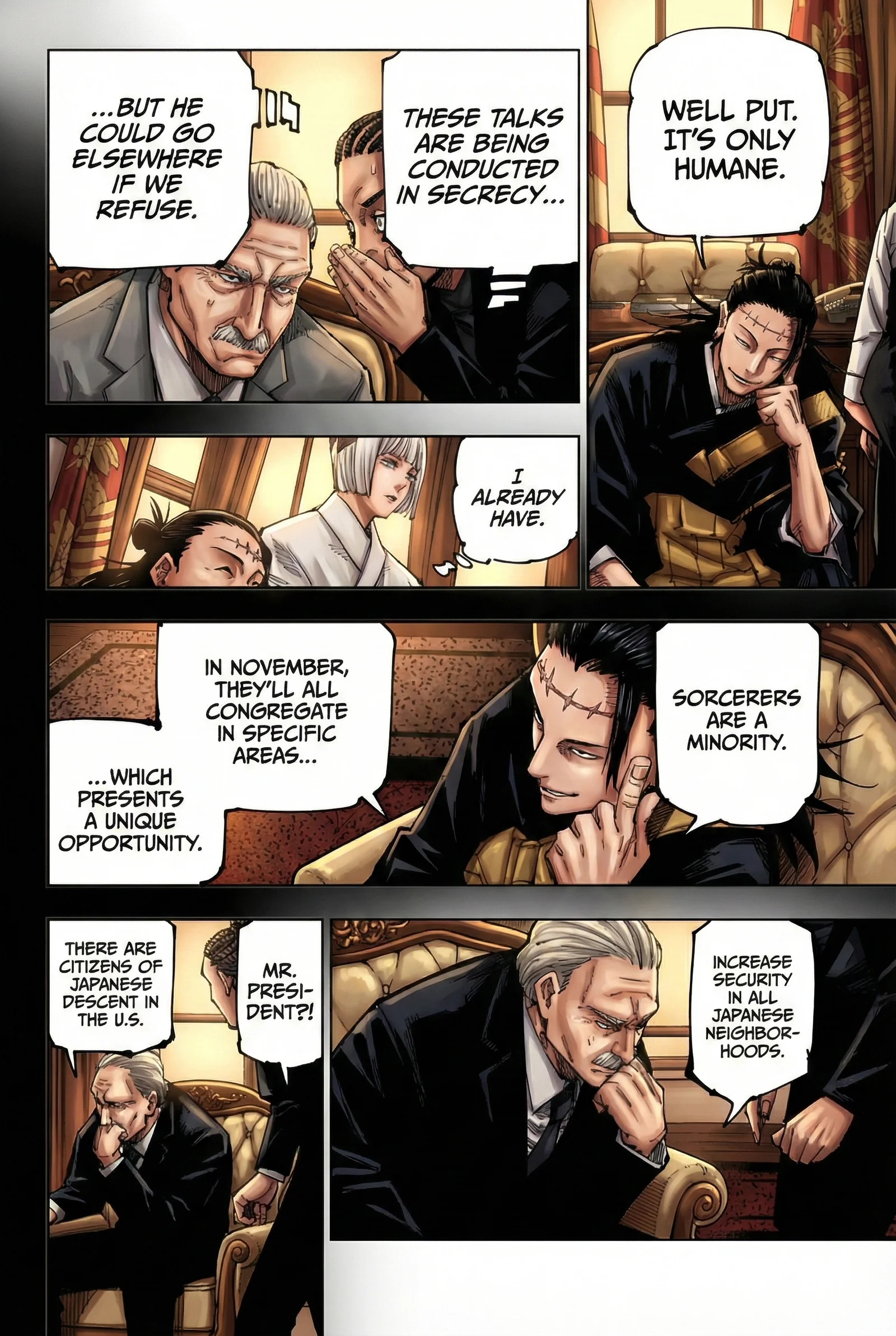 Jujutsu Kaisen Colored Manga JJK β Chapter 201 β Page 4