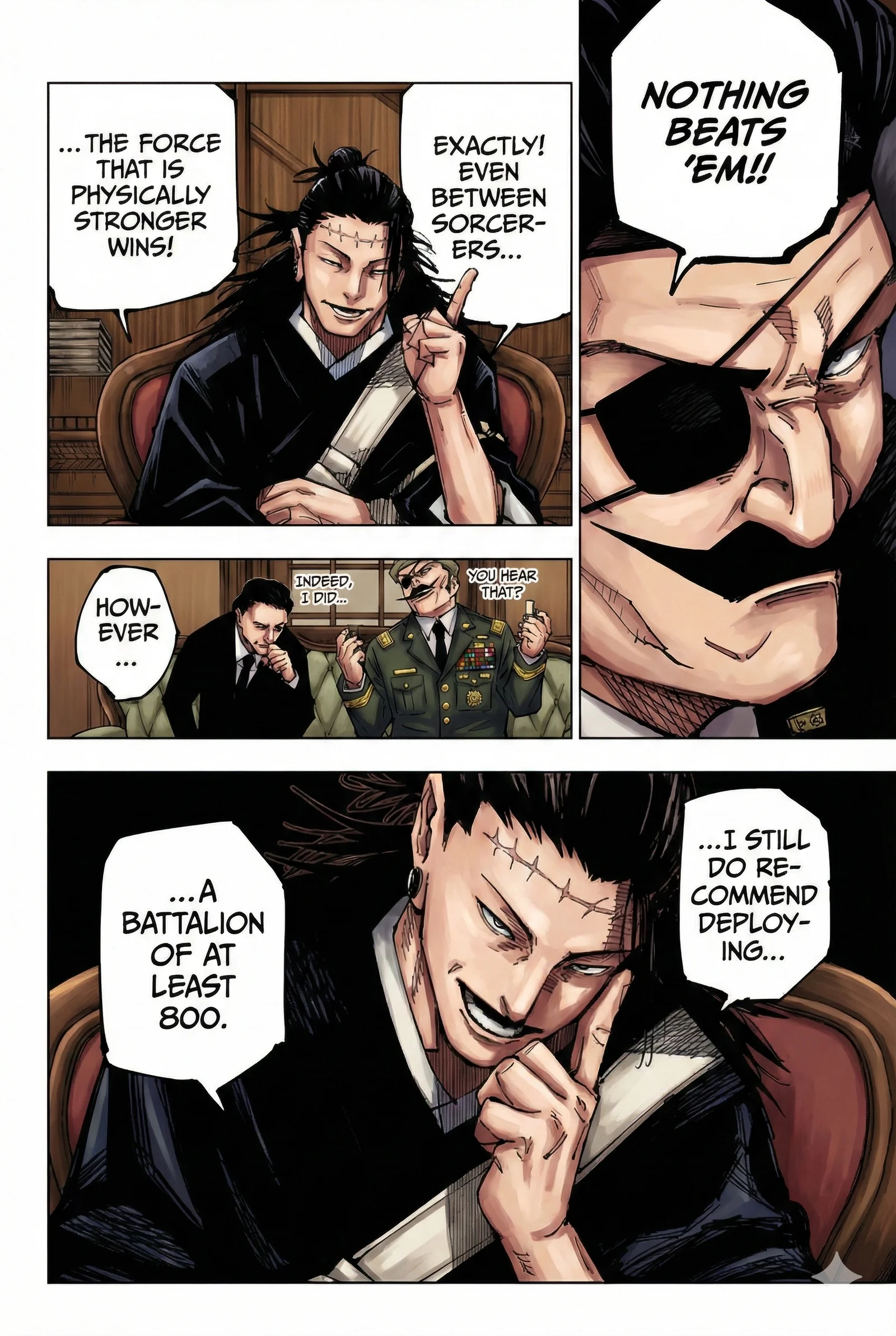 Jujutsu Kaisen Colored Manga JJK β Chapter 201 β Page 5