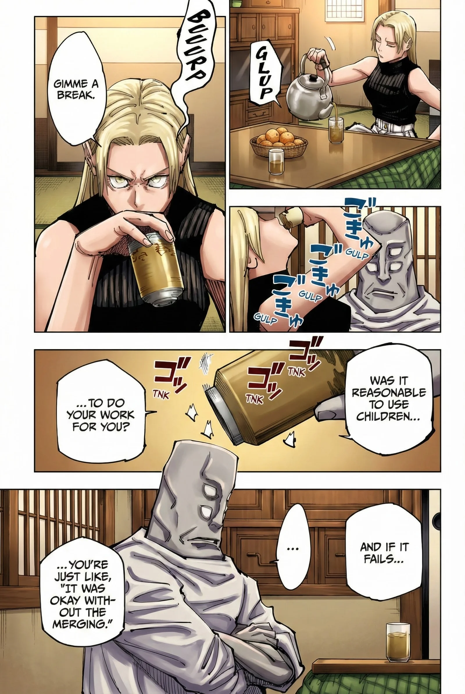 Jujutsu Kaisen Colored Manga JJK β Chapter 202 β Page 3