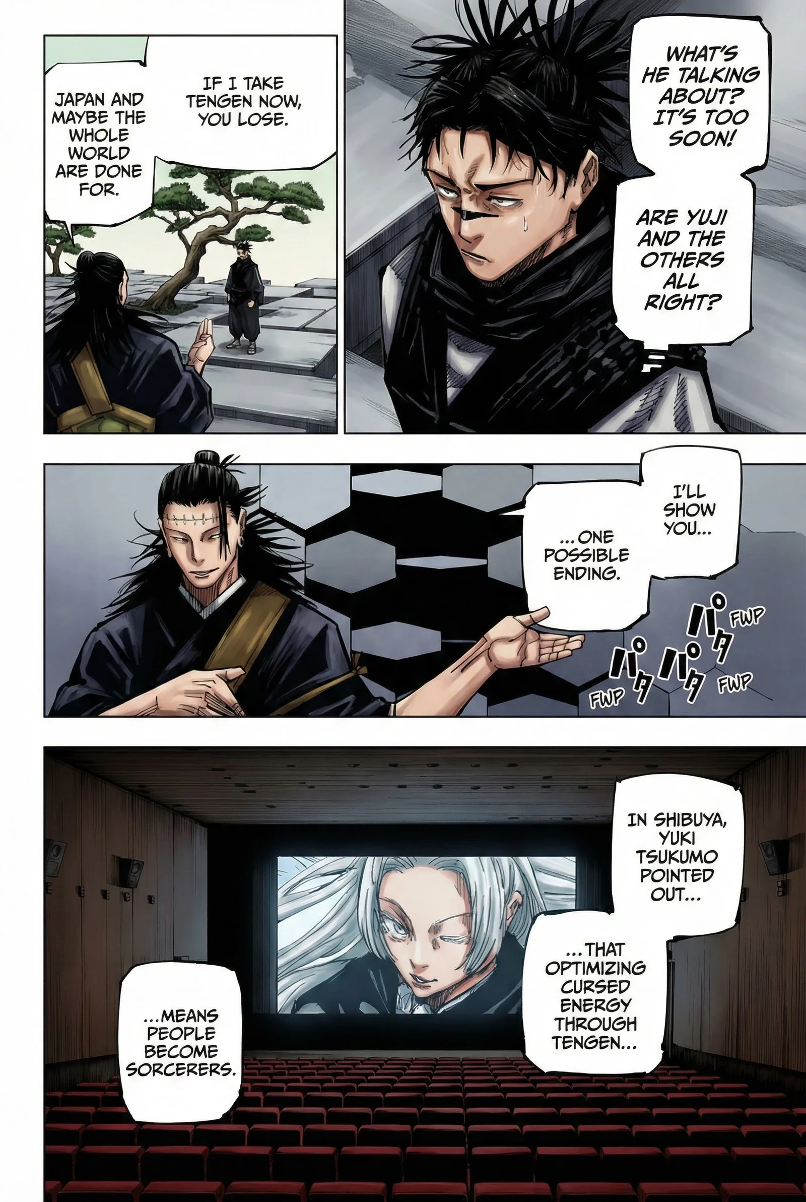 Jujutsu Kaisen Colored Manga JJK β Chapter 202 β Page 11