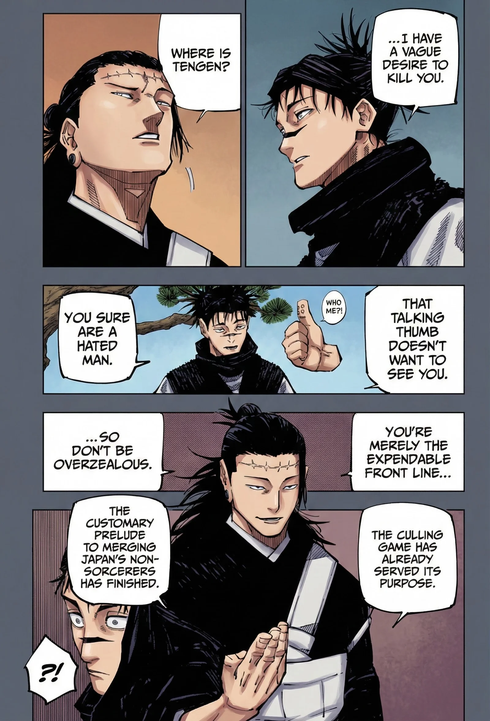 Jujutsu Kaisen Colored Manga JJK β Chapter 202 β Page 12