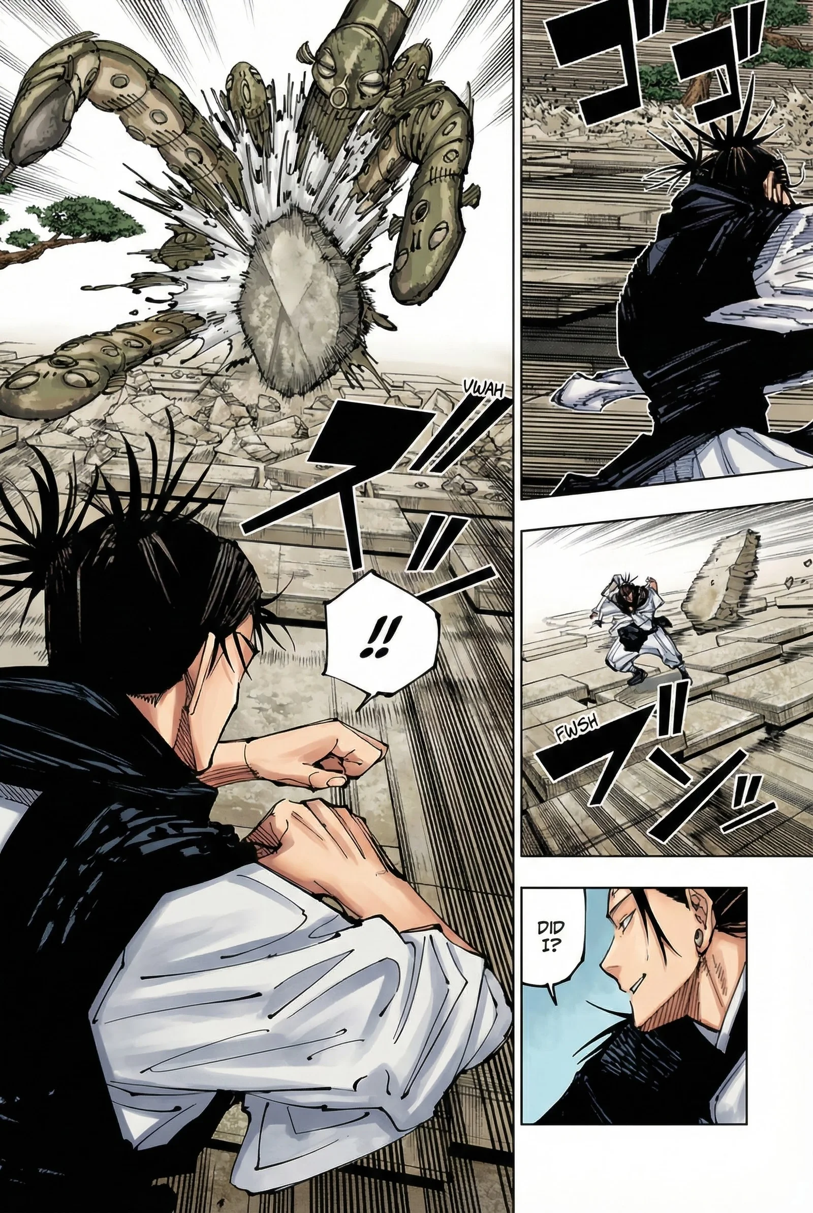 Jujutsu Kaisen Colored Manga JJK β Chapter 203 β Page 12