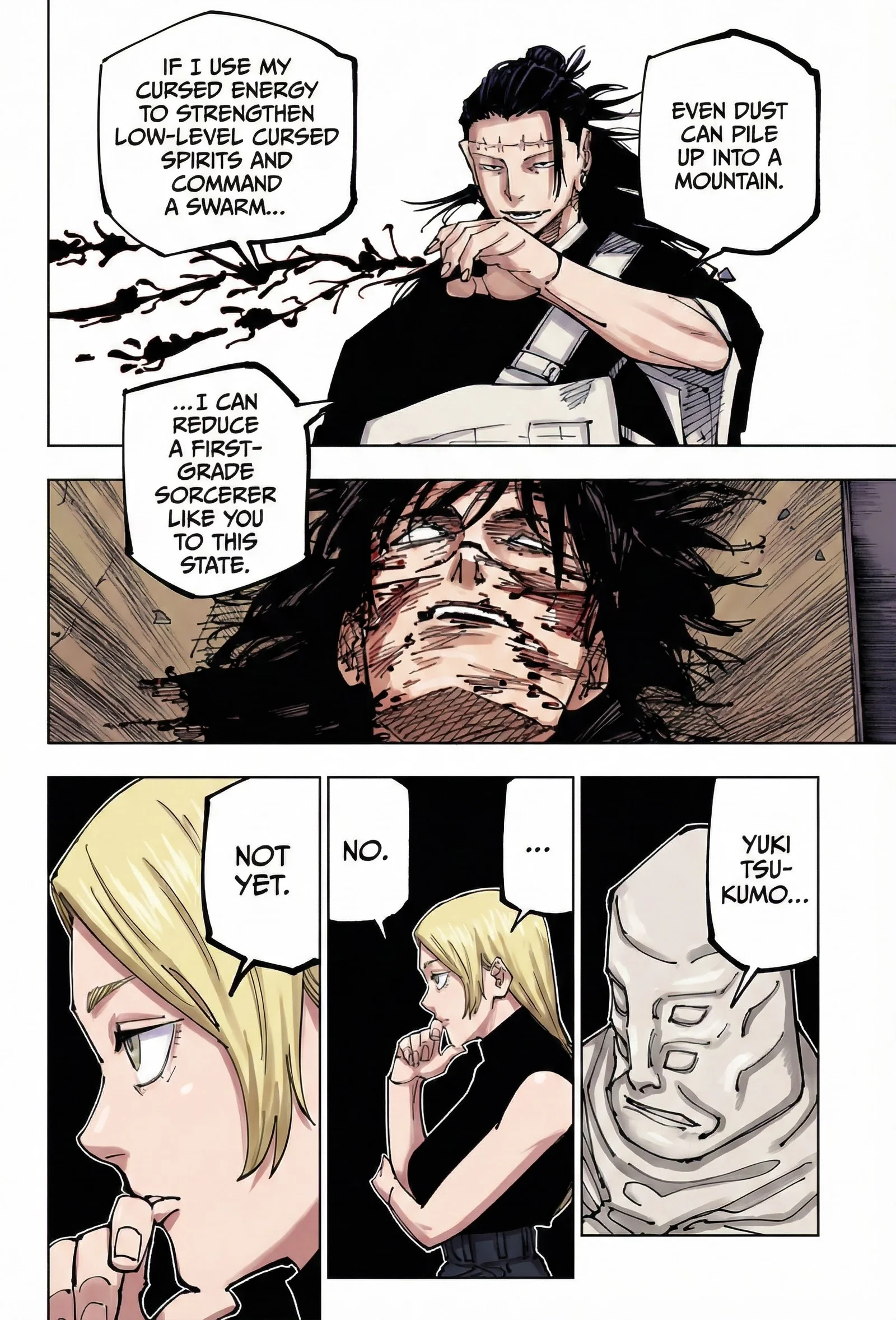 Jujutsu Kaisen Colored Manga JJK β Chapter 203 β Page 17