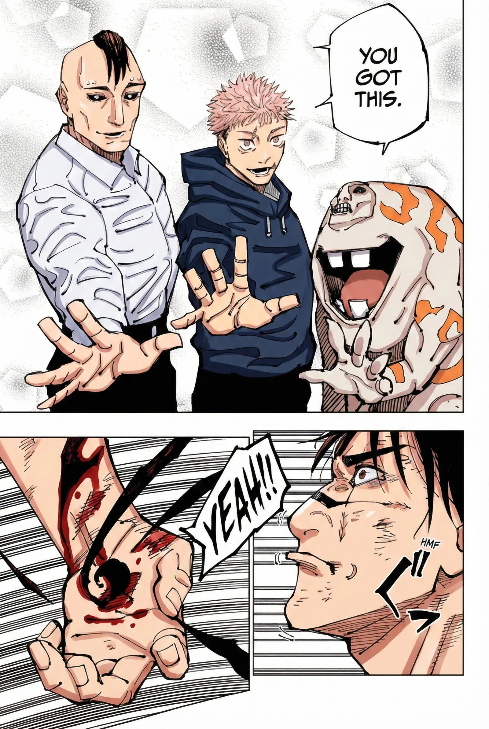 Jujutsu Kaisen Colored Manga JJK — Chapter 204 — Page 3