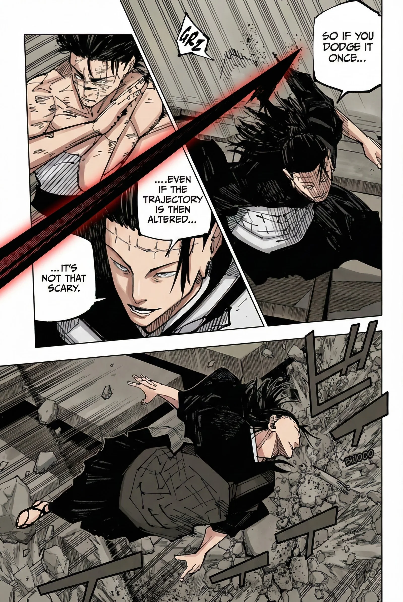 Jujutsu Kaisen Colored Manga JJK — Chapter 204 — Page 5