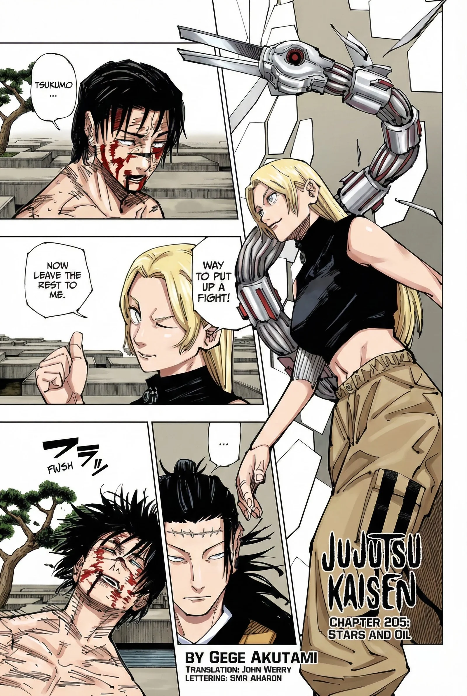 Jujutsu Kaisen Colored Manga JJK β Chapter 205 β Page 1