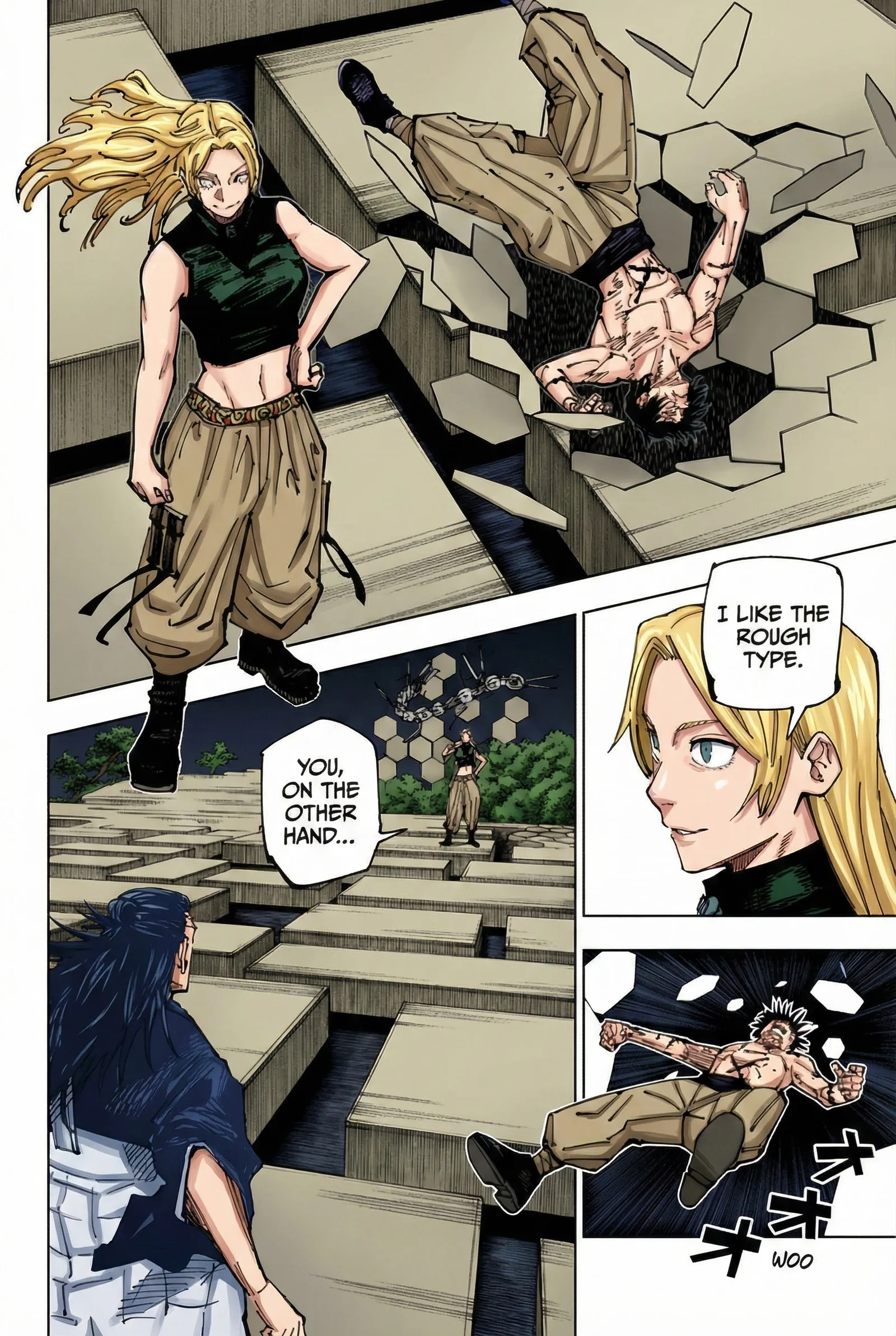 Jujutsu Kaisen Colored Manga JJK β Chapter 205 β Page 2