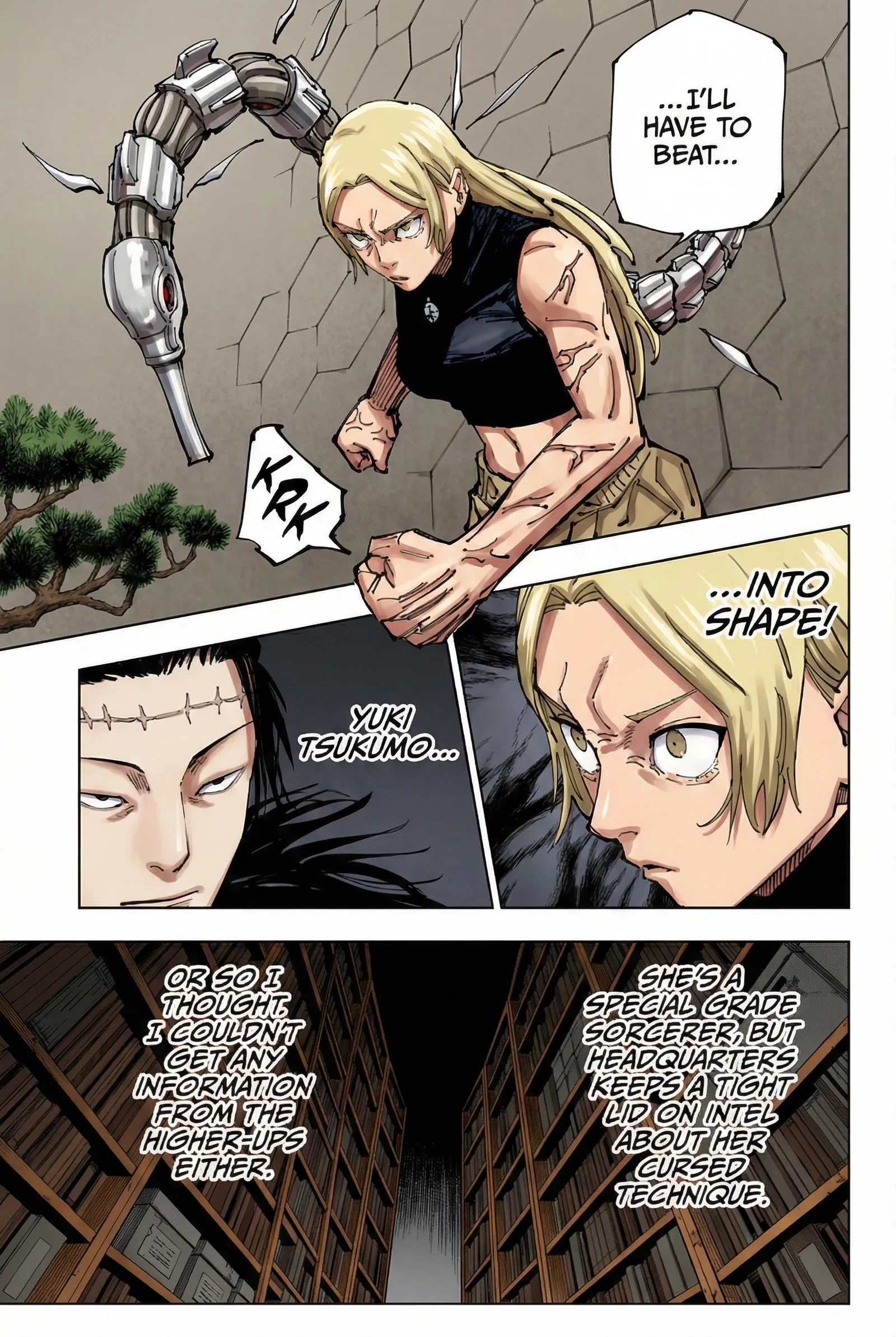 Jujutsu Kaisen Colored Manga JJK β Chapter 205 β Page 3
