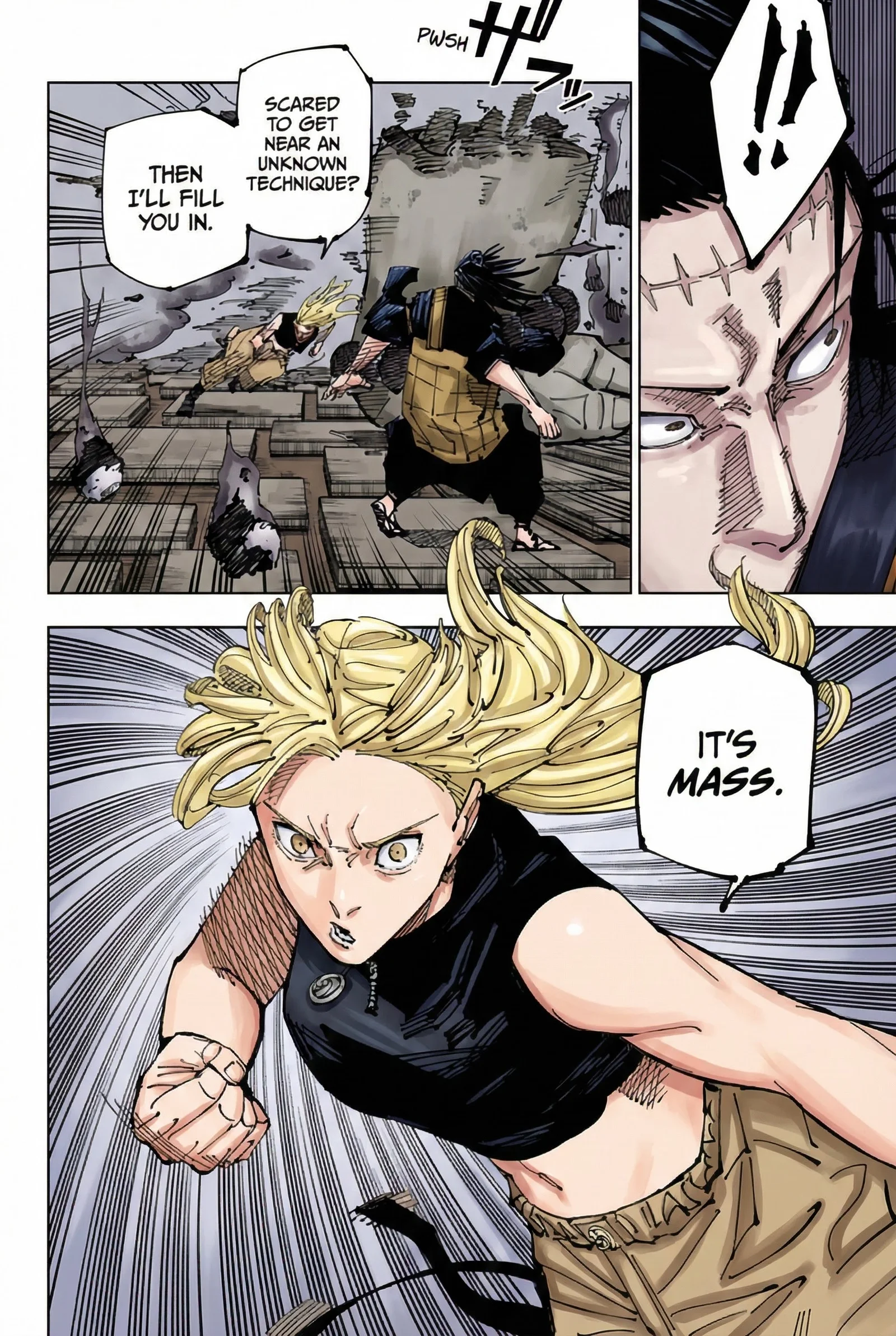 Jujutsu Kaisen Colored Manga JJK β Chapter 205 β Page 9