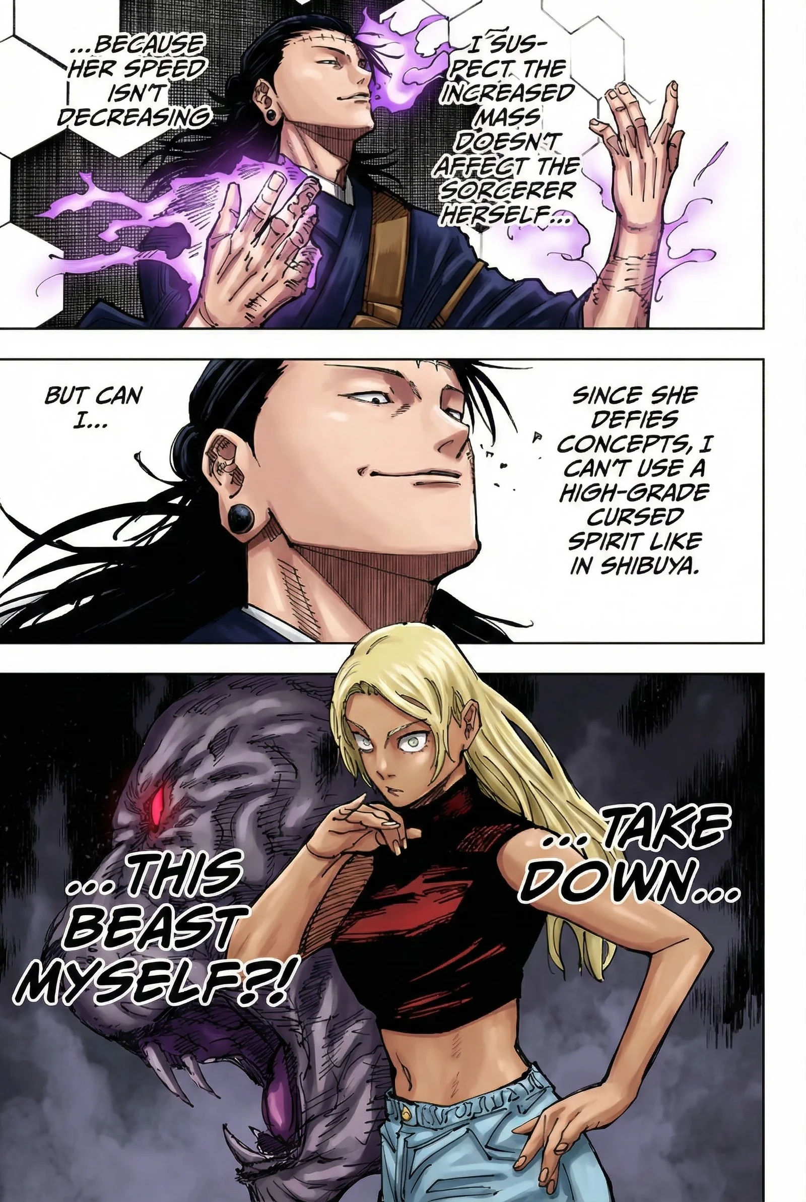 Jujutsu Kaisen Colored Manga JJK β Chapter 205 β Page 14