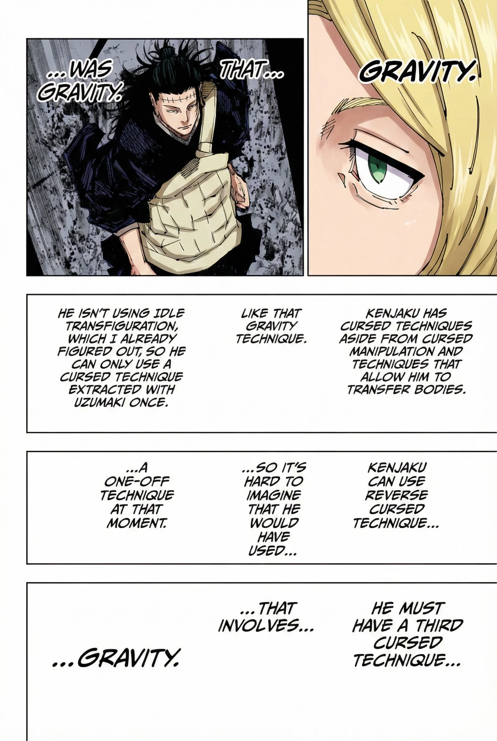 Jujutsu Kaisen Colored Manga JJK β Chapter 205 β Page 15