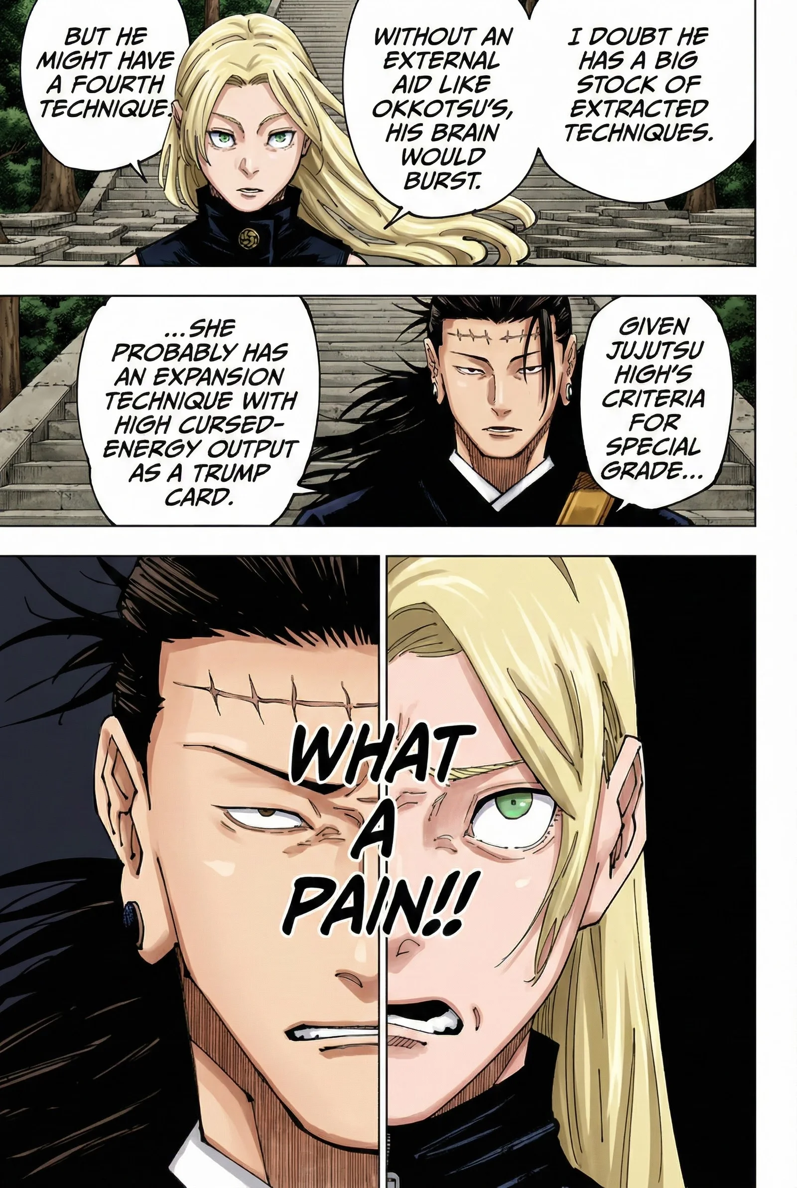 Jujutsu Kaisen Colored Manga JJK β Chapter 205 β Page 16