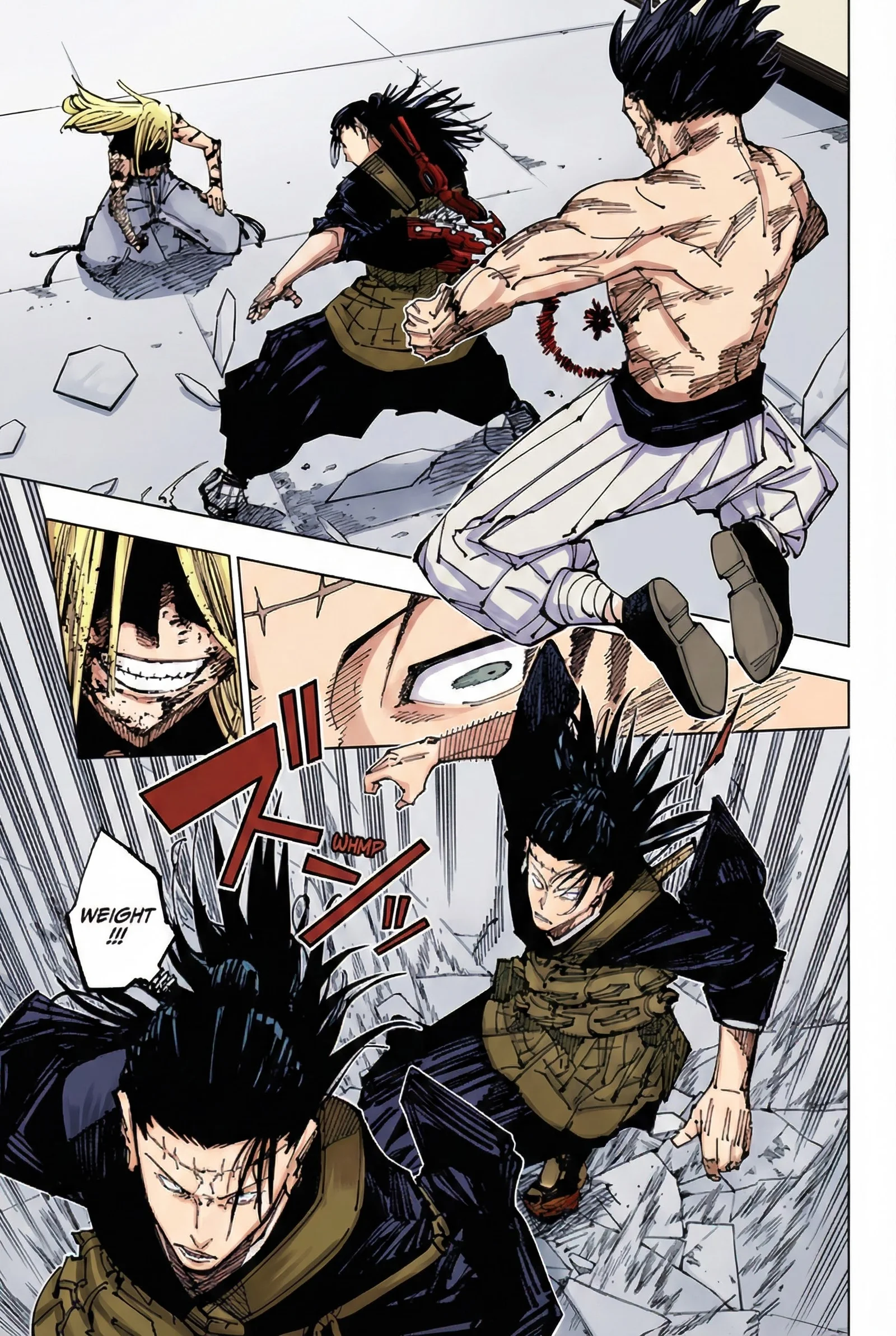 Jujutsu Kaisen Colored Manga JJK β Chapter 207 β Page 3