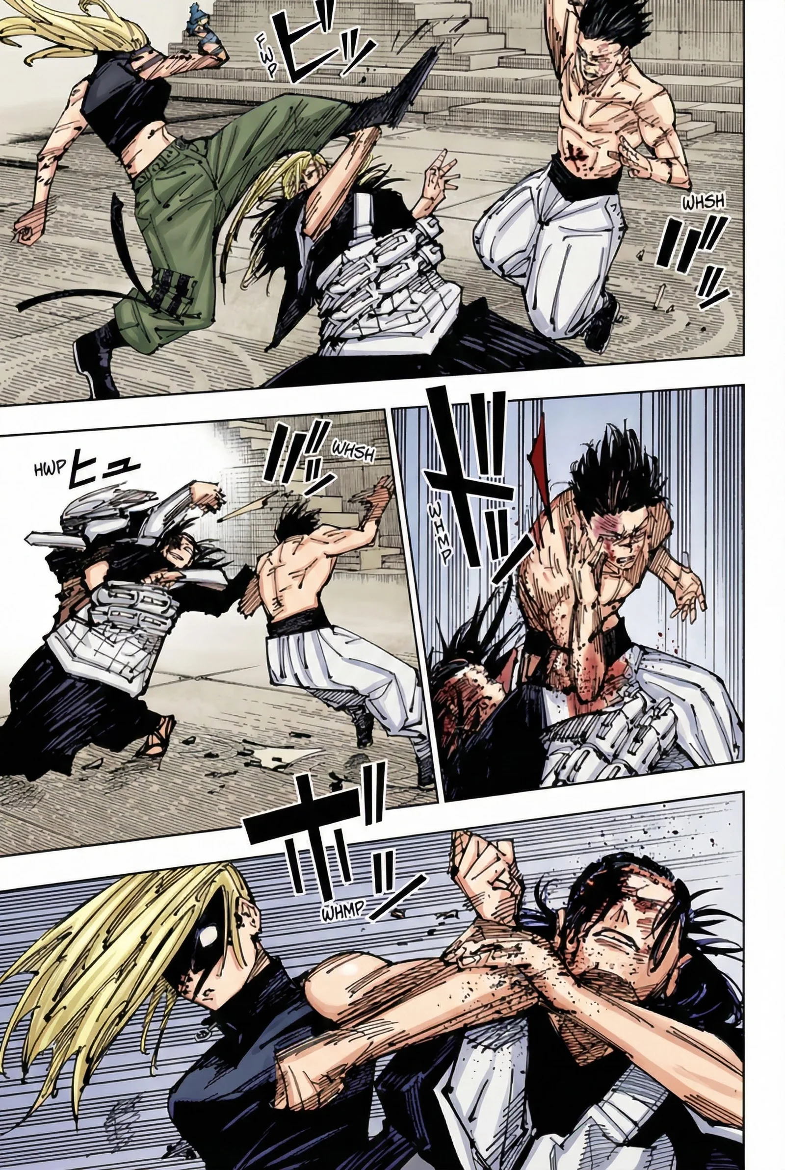 Jujutsu Kaisen Colored Manga JJK β Chapter 207 β Page 7