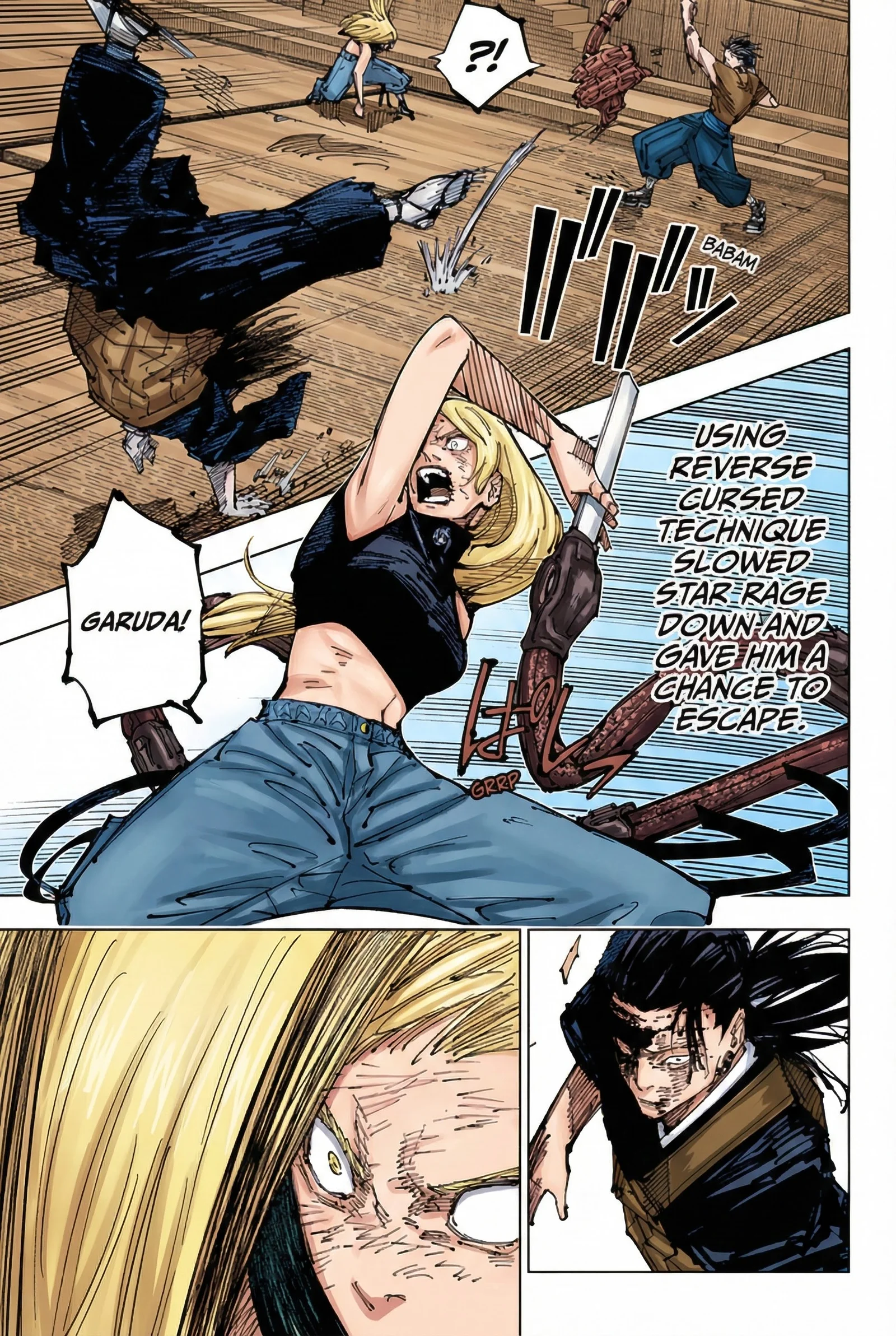 Jujutsu Kaisen Colored Manga JJK β Chapter 207 β Page 9