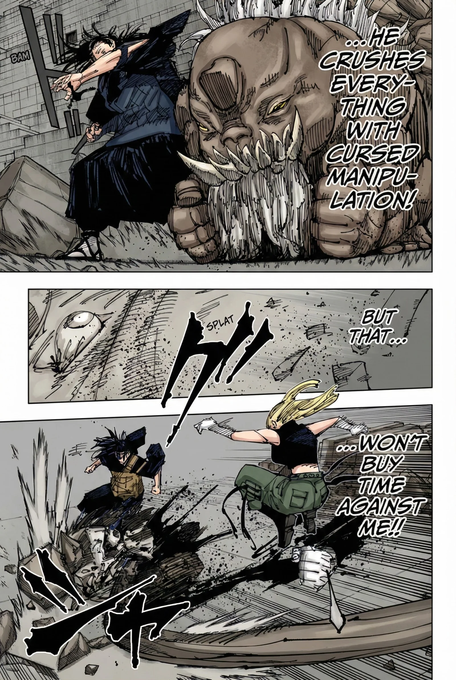 Jujutsu Kaisen Colored Manga JJK β Chapter 207 β Page 12