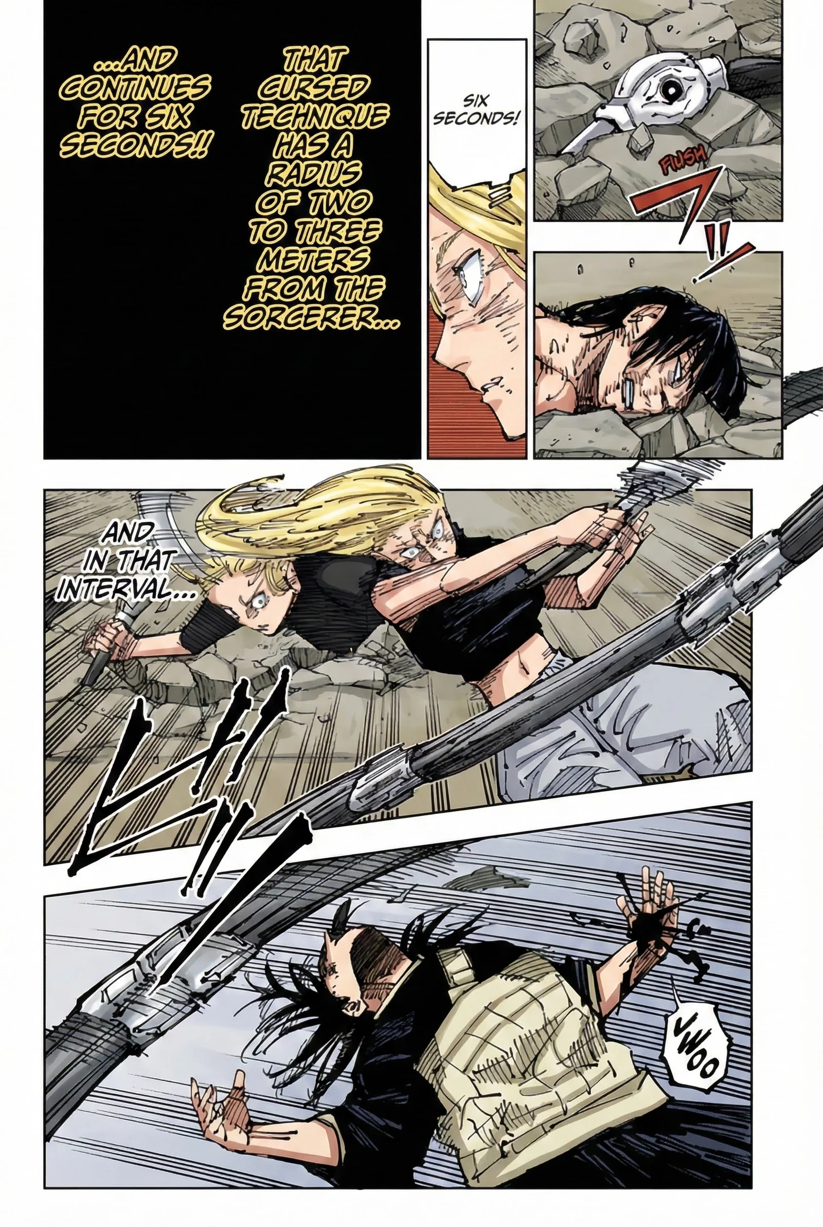 Jujutsu Kaisen Colored Manga JJK β Chapter 207 β Page 15