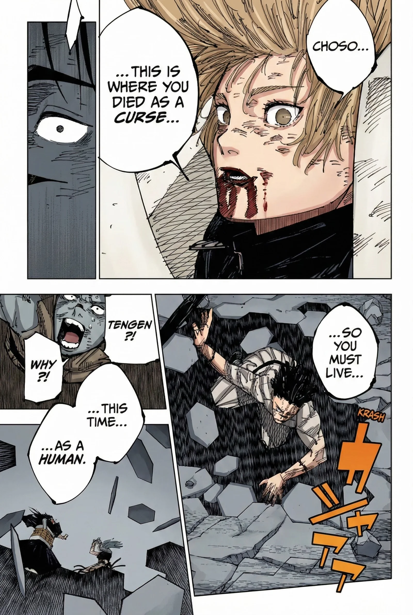 Jujutsu Kaisen Colored Manga JJK β Chapter 208 β Page 7