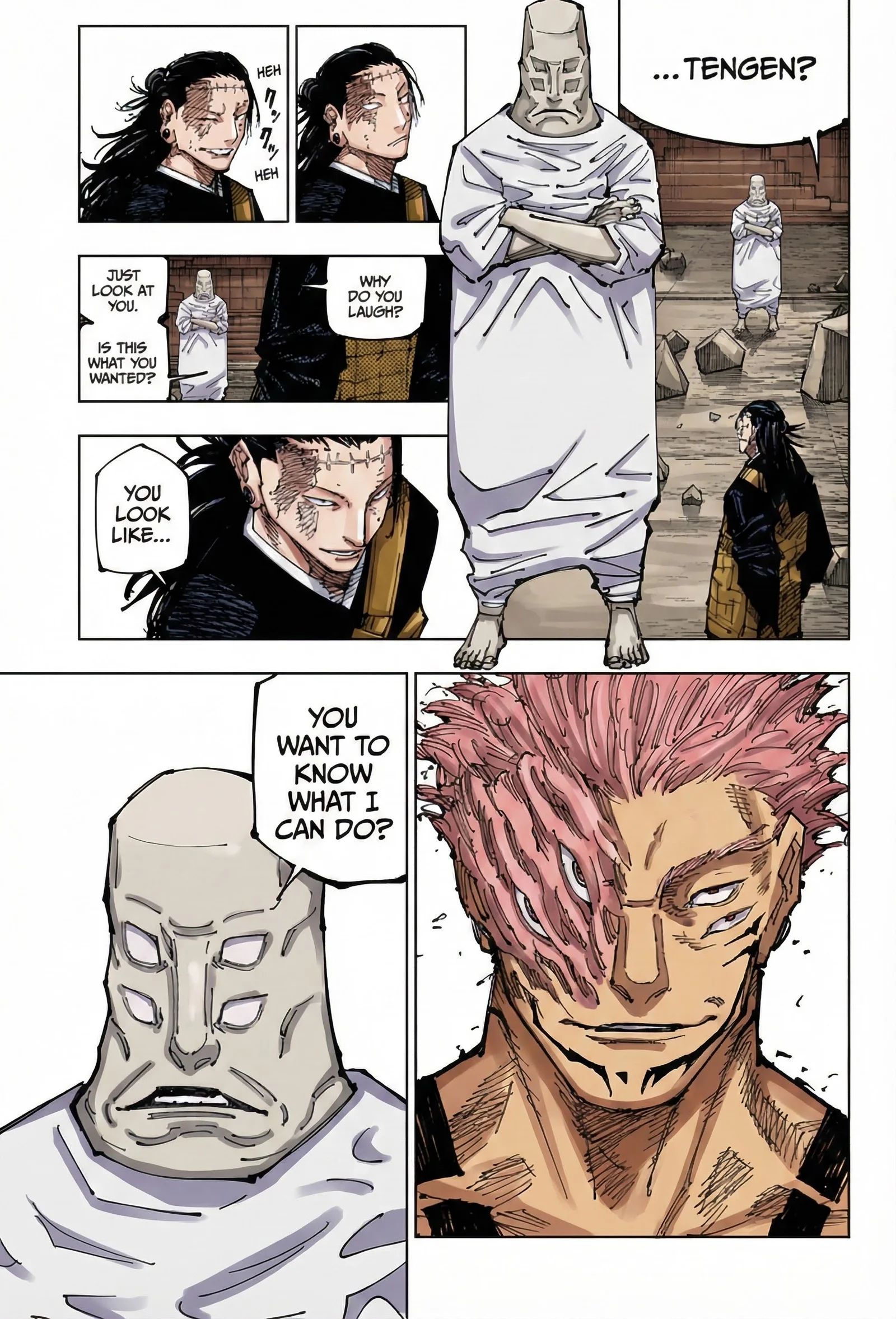 Jujutsu Kaisen Colored Manga JJK β Chapter 208 β Page 9