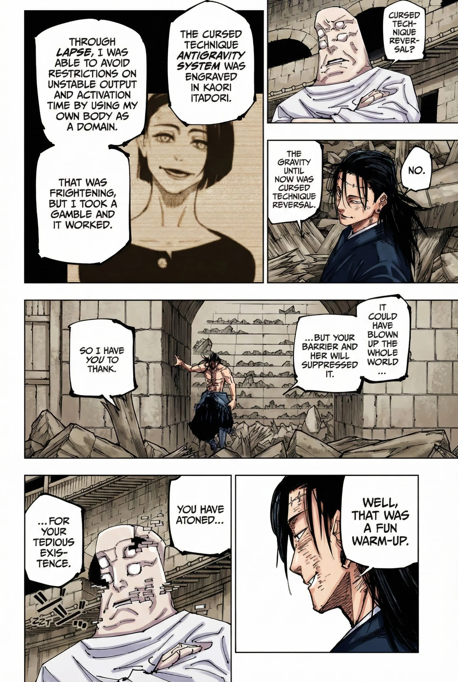 Jujutsu Kaisen Colored Manga JJK β Chapter 208 β Page 18