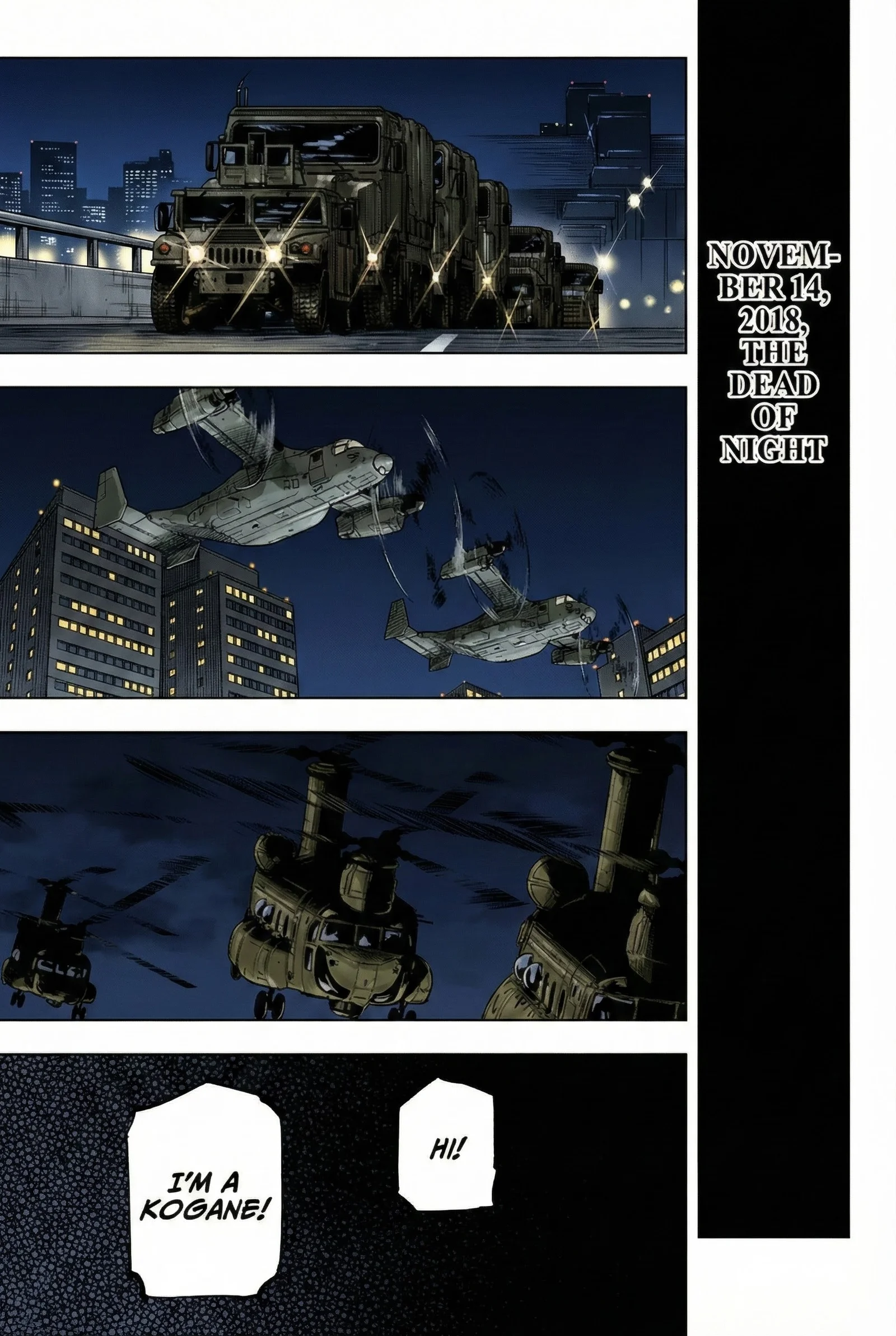 Jujutsu Kaisen Colored Manga JJK — Chapter 209 — Page 1