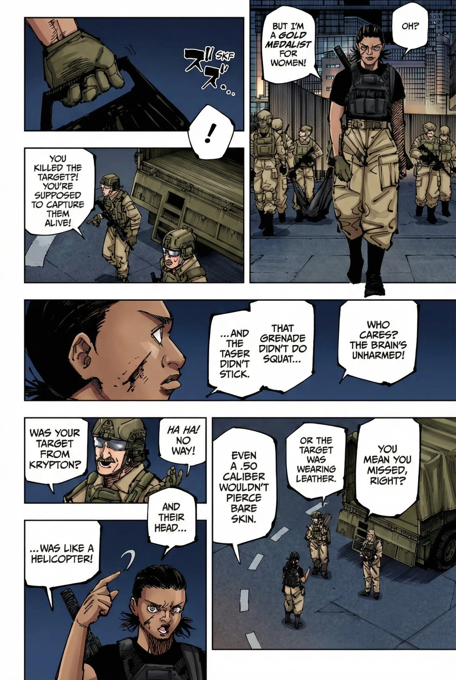 Jujutsu Kaisen Colored Manga JJK — Chapter 209 — Page 8
