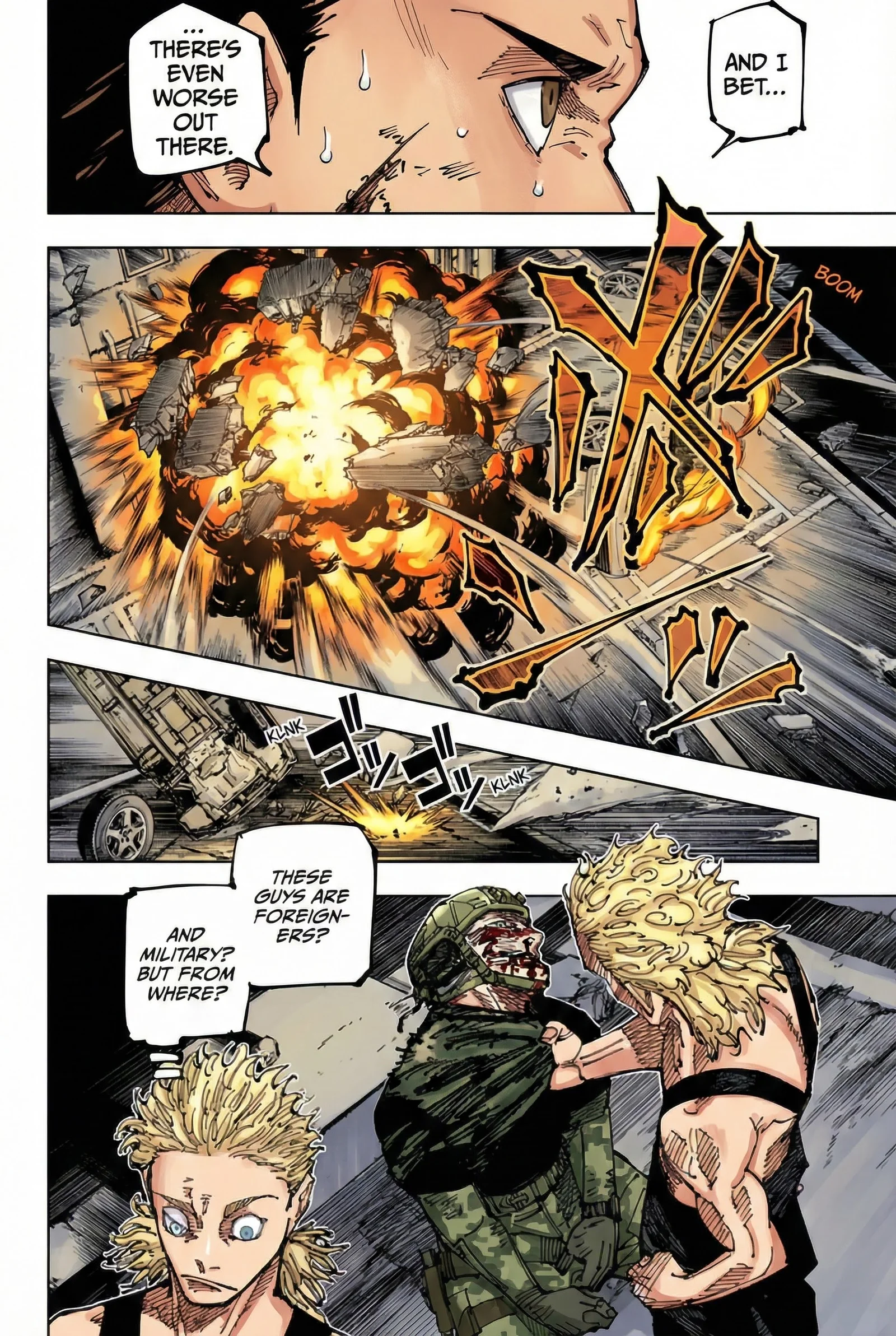 Jujutsu Kaisen Colored Manga JJK — Chapter 209 — Page 10