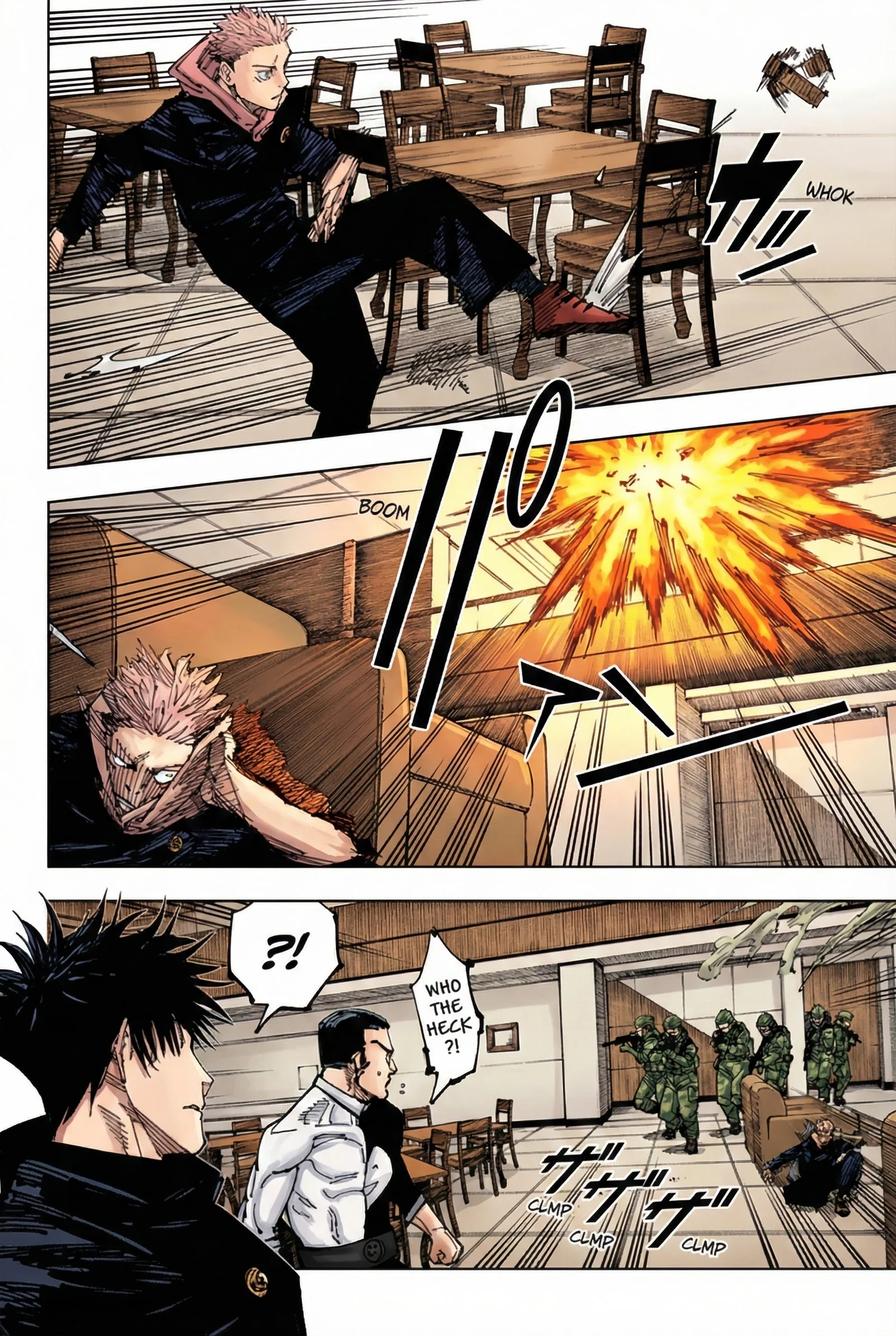 Jujutsu Kaisen Colored Manga JJK — Chapter 209 — Page 17