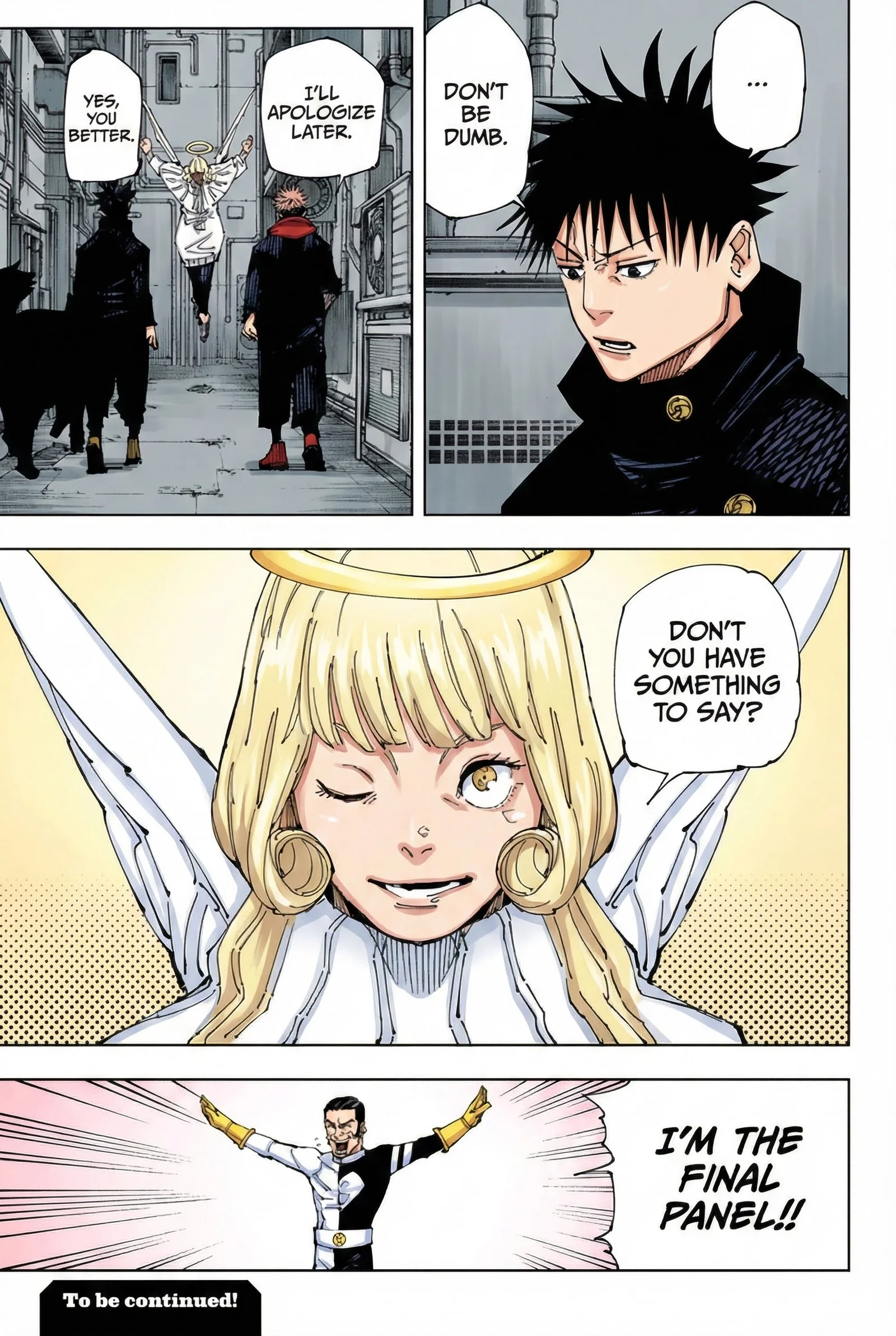 Jujutsu Kaisen Colored Manga JJK — Chapter 210 — Page 19