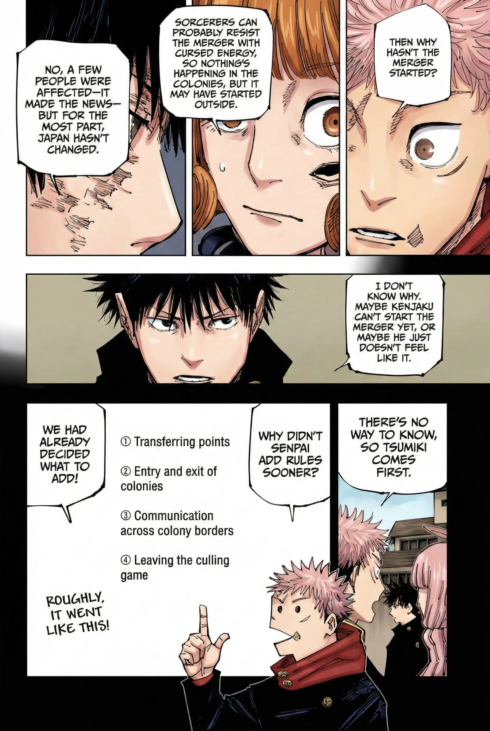 Jujutsu Kaisen Colored Manga JJK β Chapter 211 β Page 6