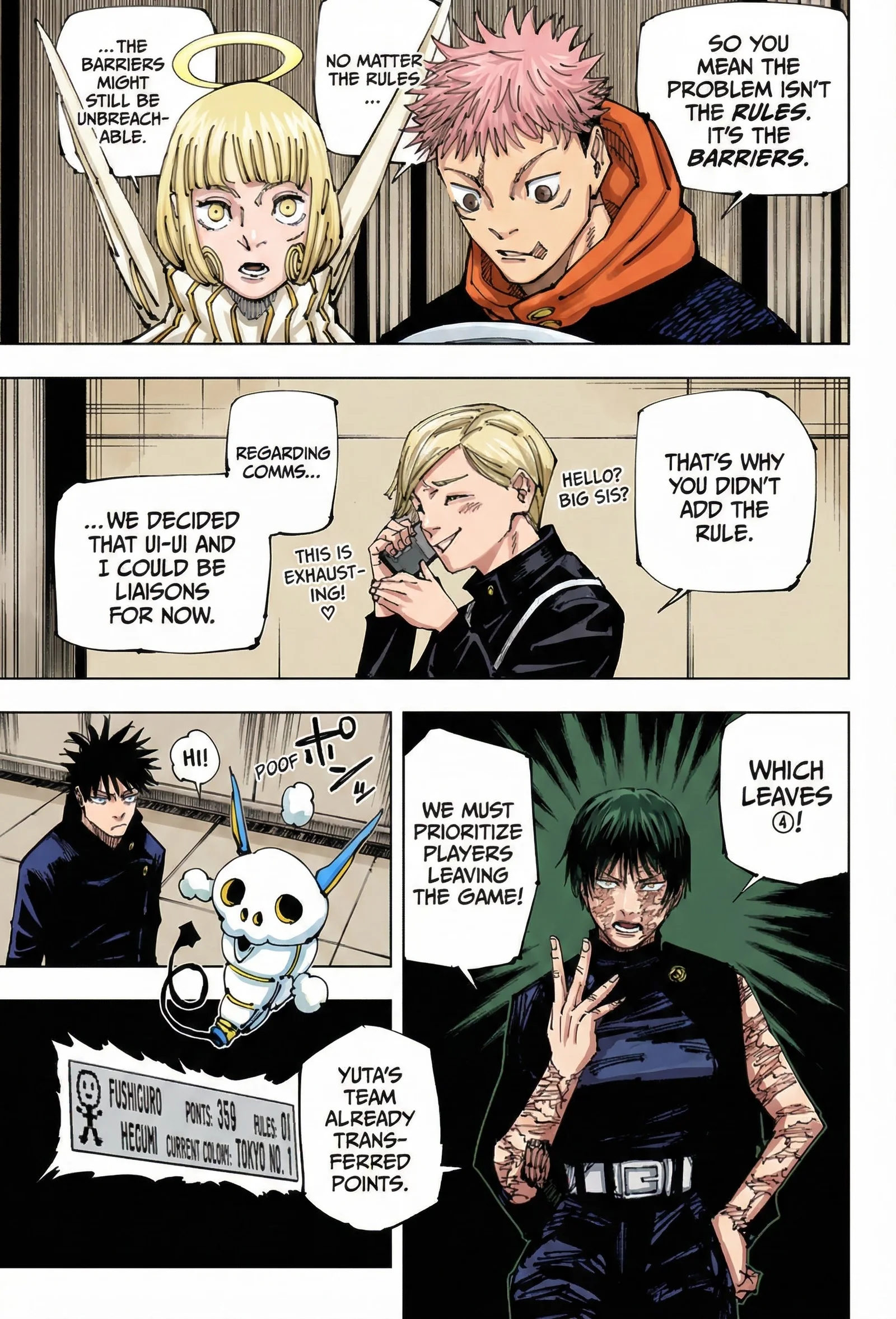 Jujutsu Kaisen Colored Manga JJK β Chapter 211 β Page 9