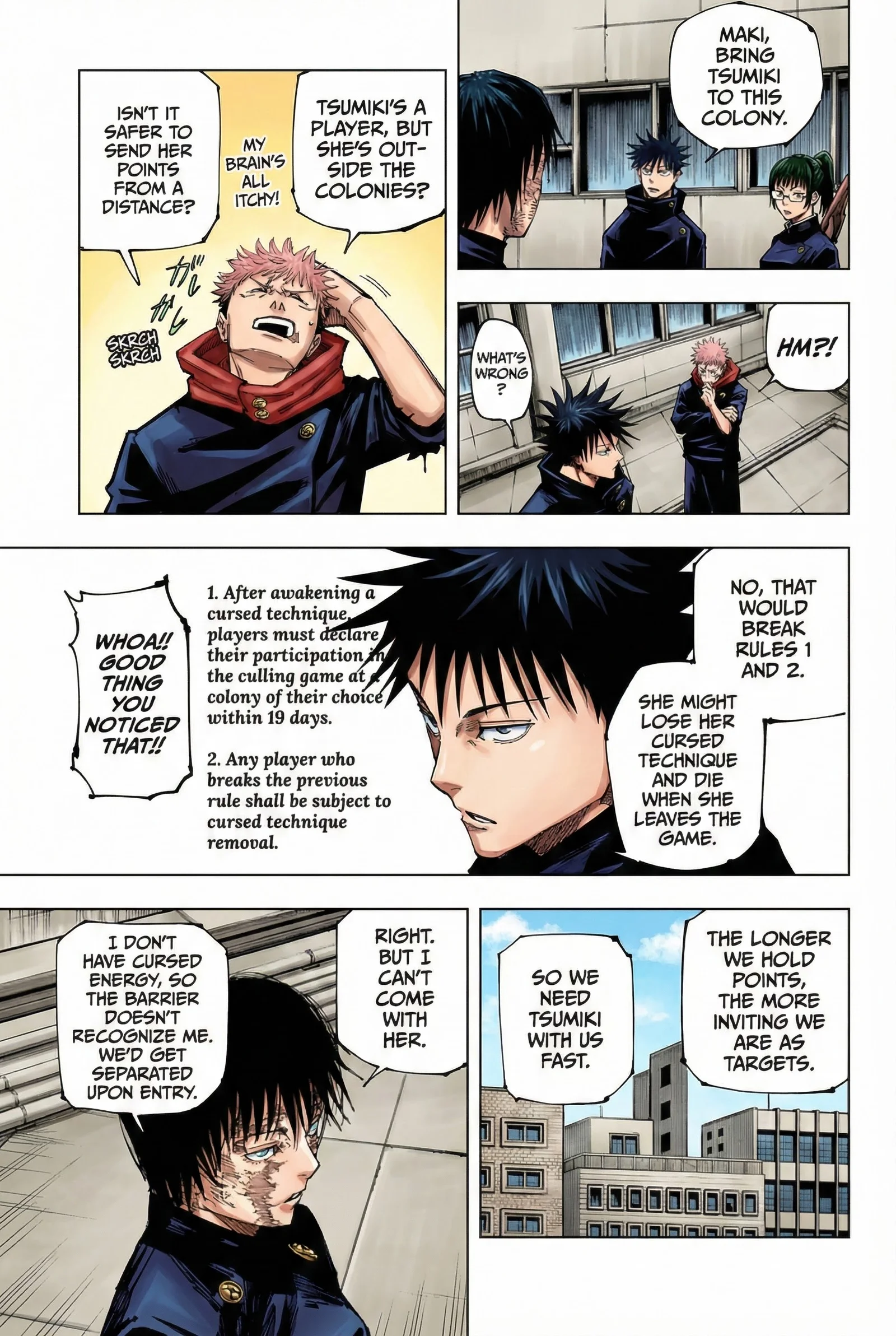Jujutsu Kaisen Colored Manga JJK β Chapter 211 β Page 13