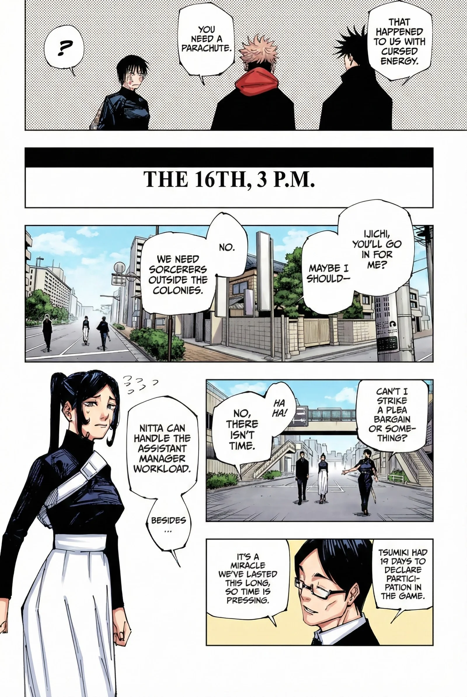 Jujutsu Kaisen Colored Manga JJK β Chapter 211 β Page 14