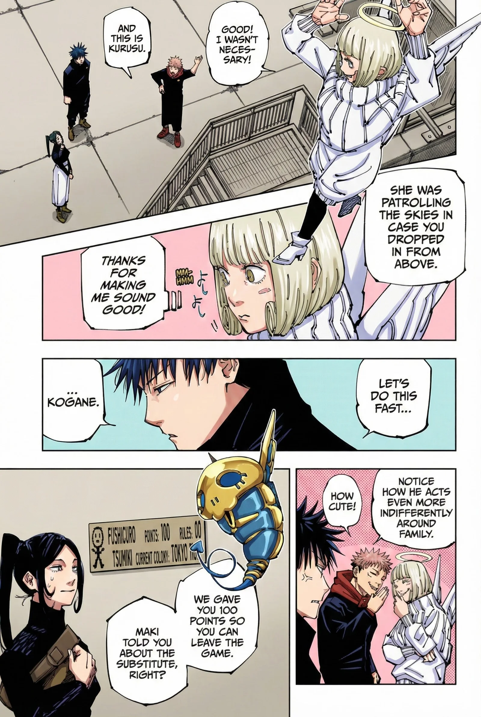 Jujutsu Kaisen Colored Manga JJK β Chapter 211 β Page 17