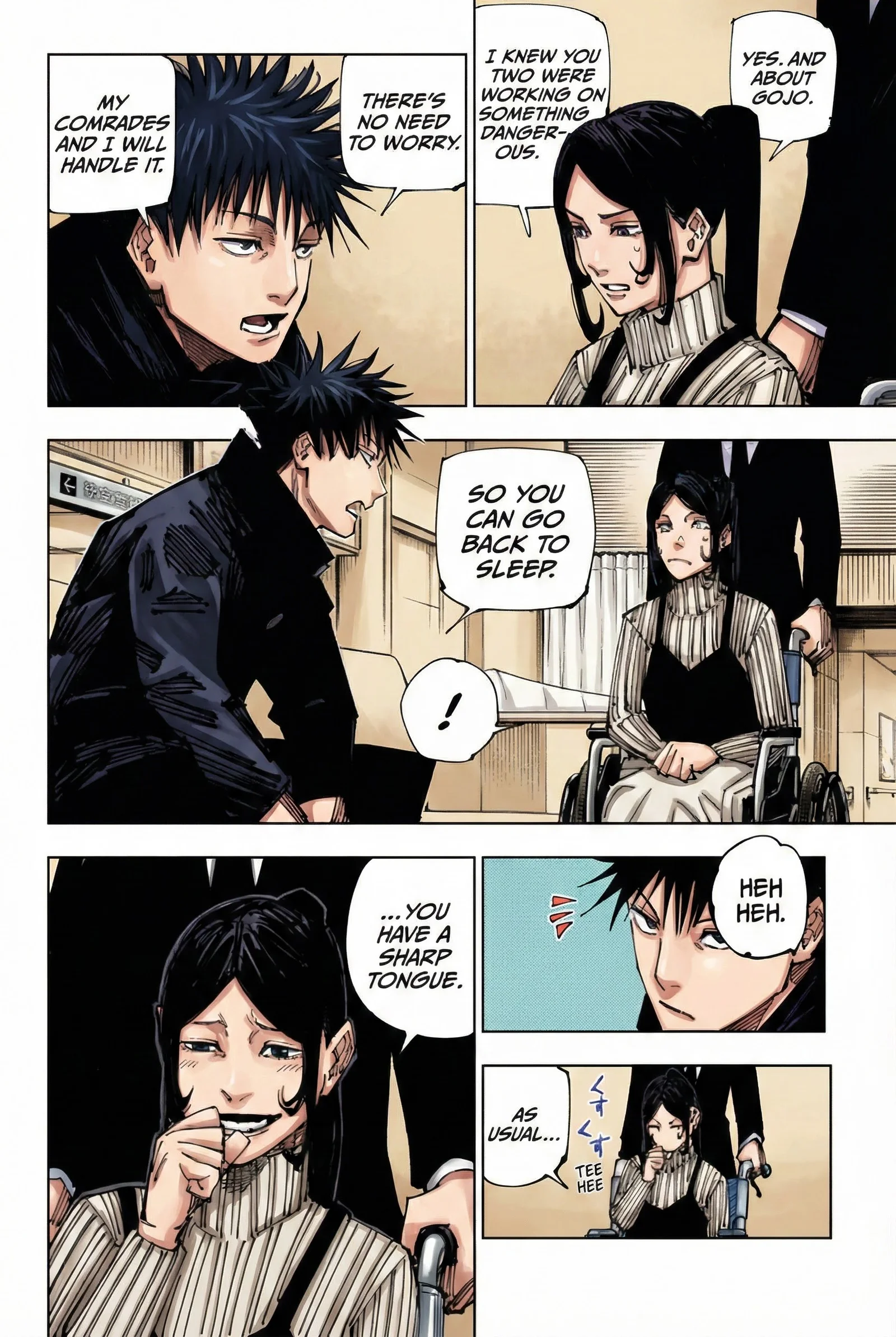 Jujutsu Kaisen Colored Manga JJK β Chapter 212 β Page 2