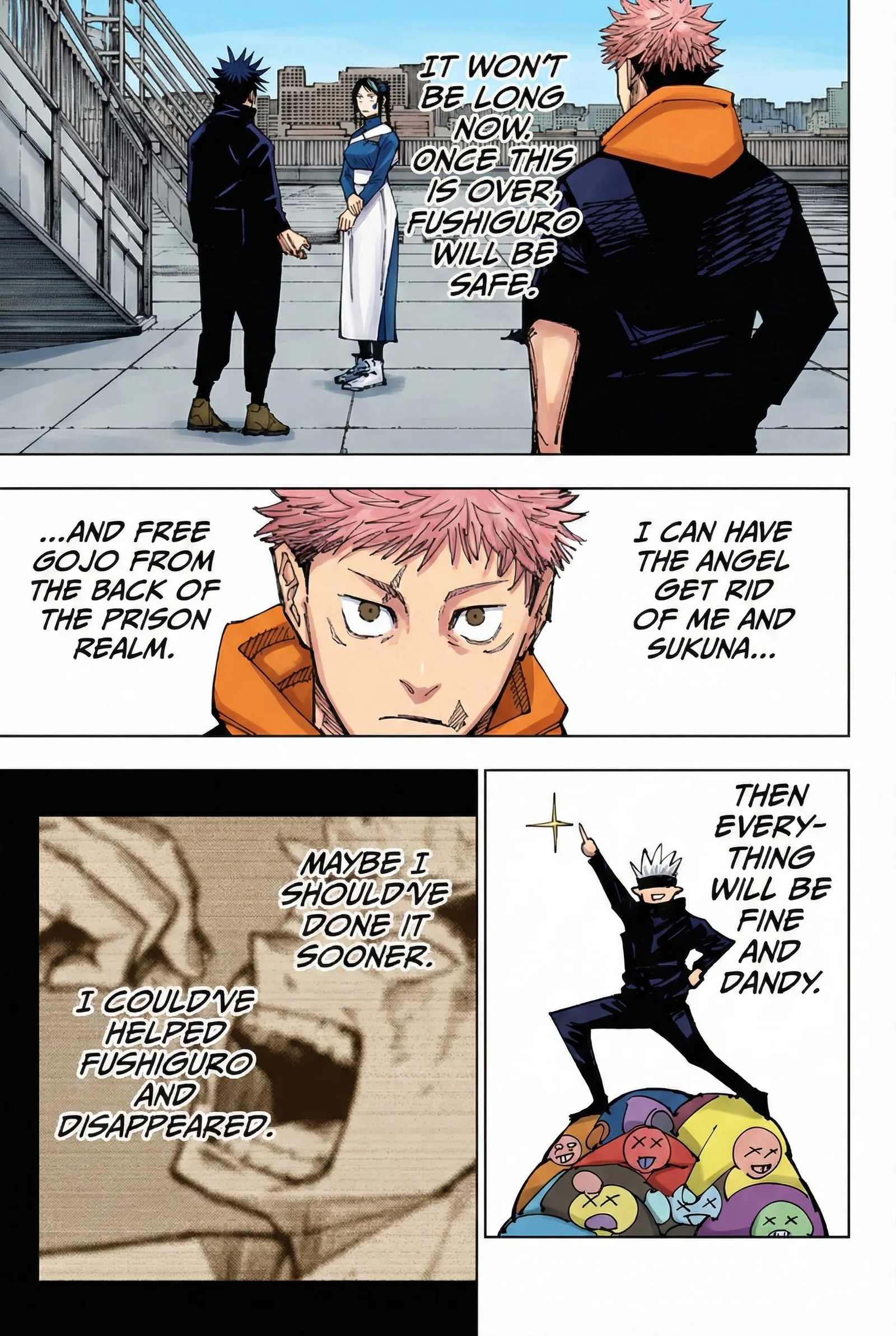 Jujutsu Kaisen Colored Manga JJK β Chapter 212 β Page 3