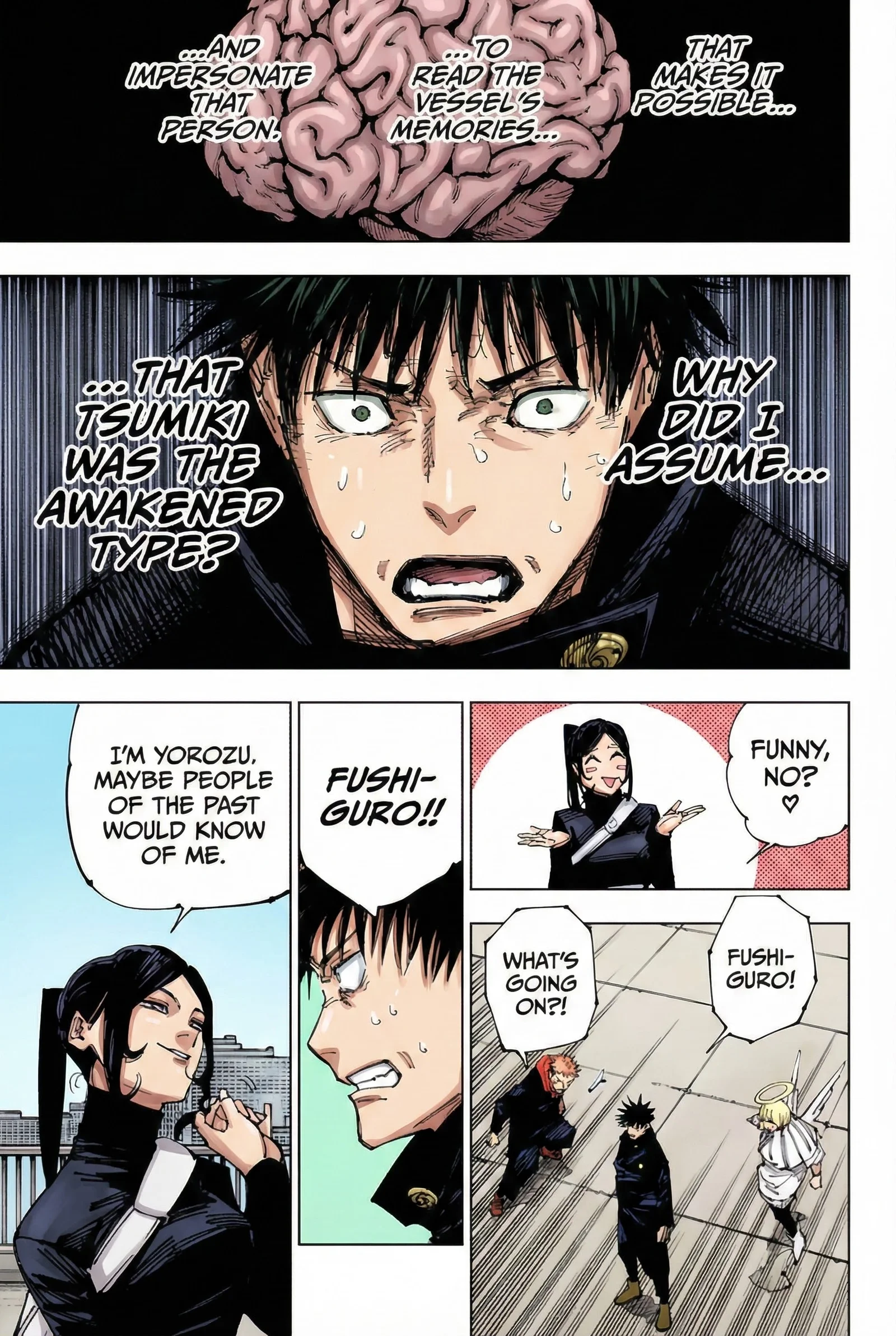 Jujutsu Kaisen Colored Manga JJK β Chapter 212 β Page 7
