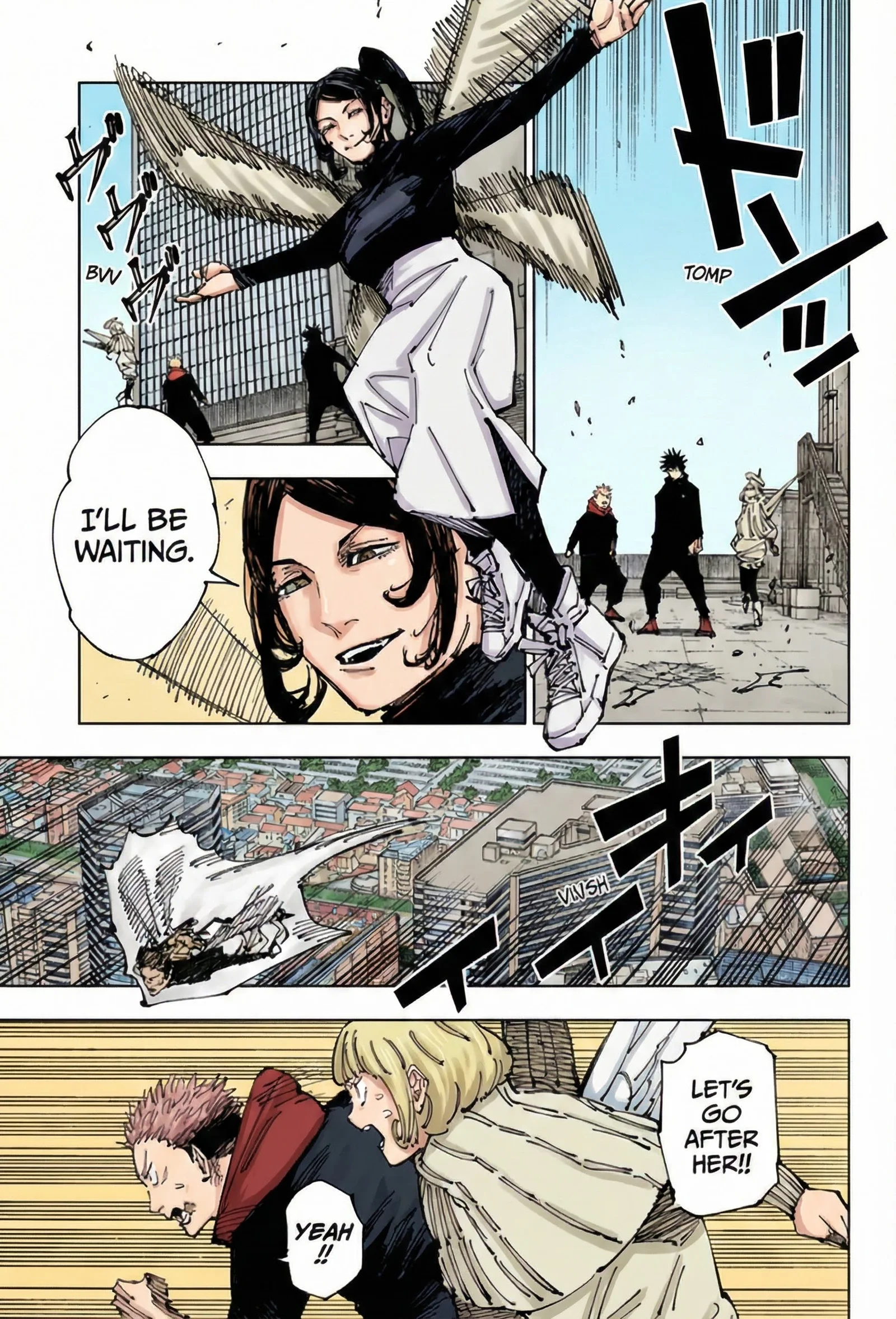 Jujutsu Kaisen Colored Manga JJK β Chapter 212 β Page 8