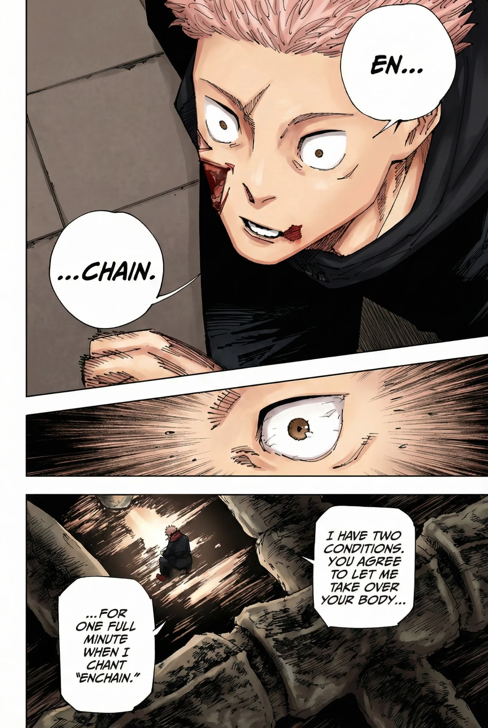 Jujutsu Kaisen Colored Manga JJK β Chapter 212 β Page 9