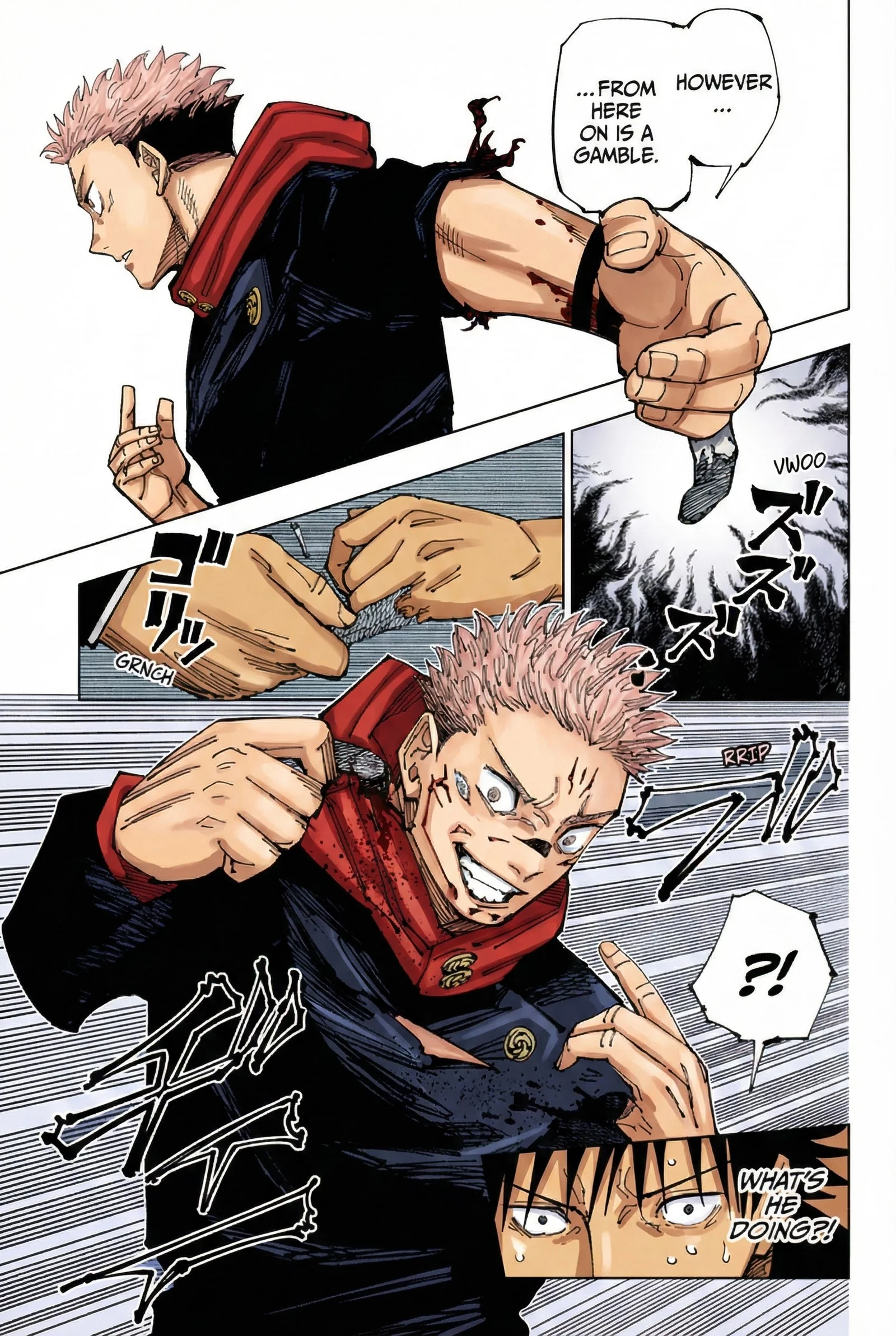 Jujutsu Kaisen Colored Manga JJK β Chapter 212 β Page 11