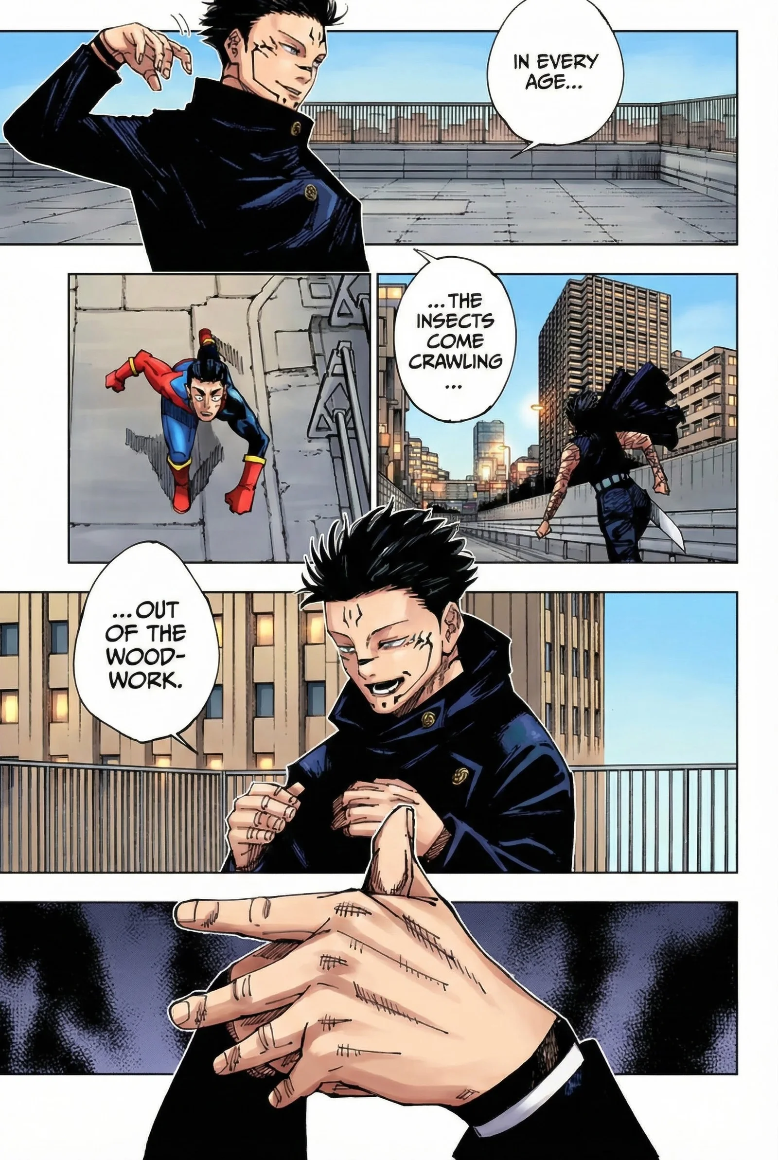 Jujutsu Kaisen Colored Manga JJK β Chapter 213 β Page 7