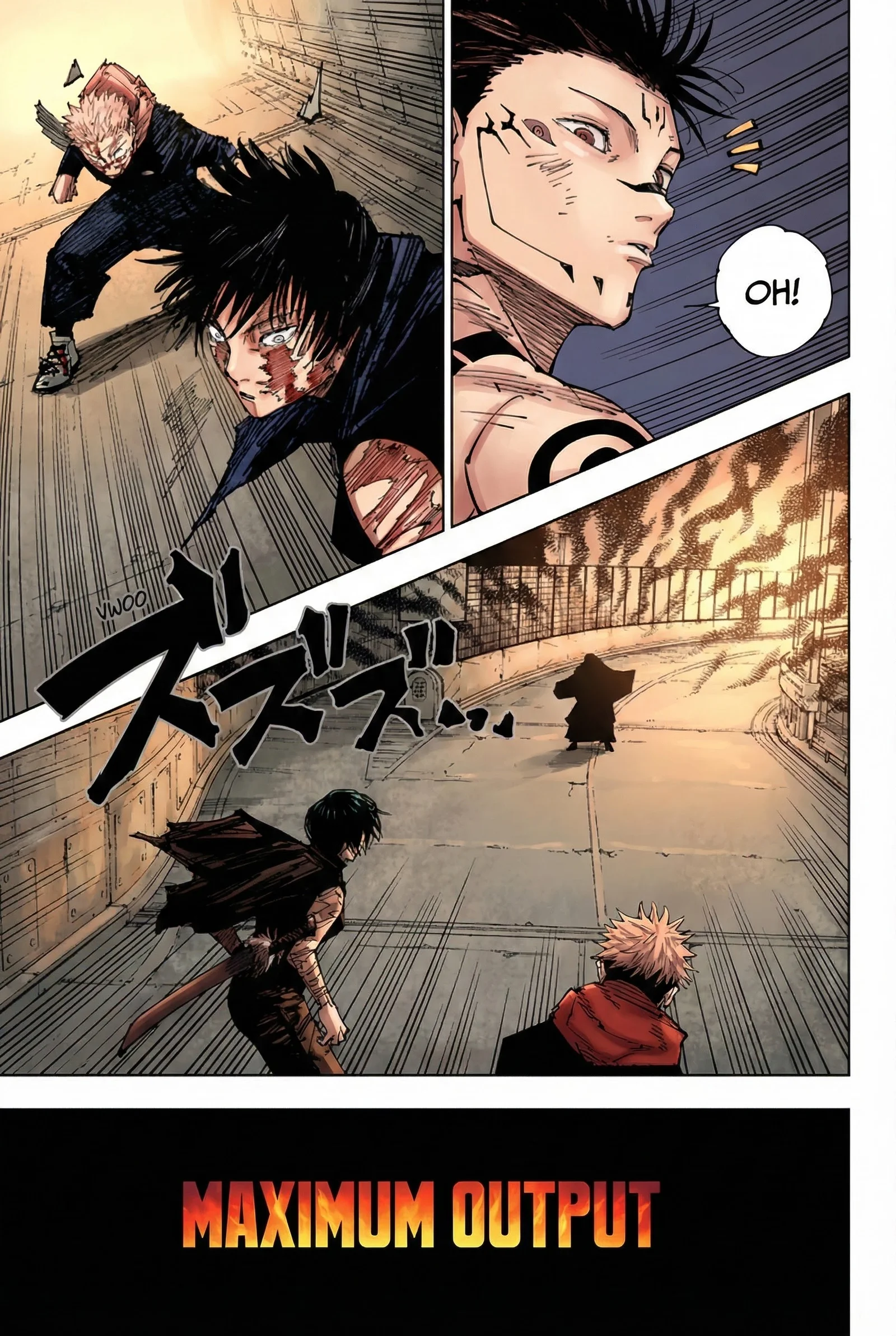 Jujutsu Kaisen Colored Manga JJK — Chapter 215 — Page 15