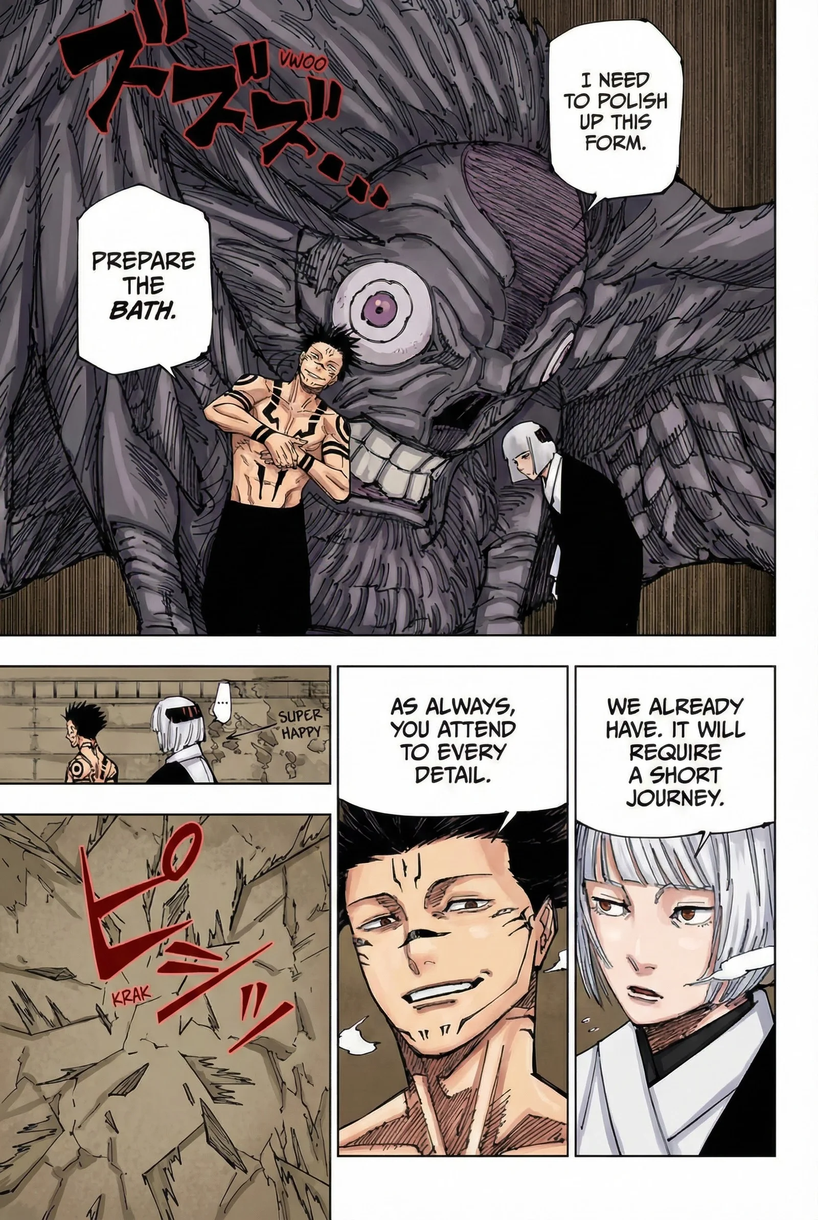 Jujutsu Kaisen Colored Manga JJK — Chapter 215 — Page 17