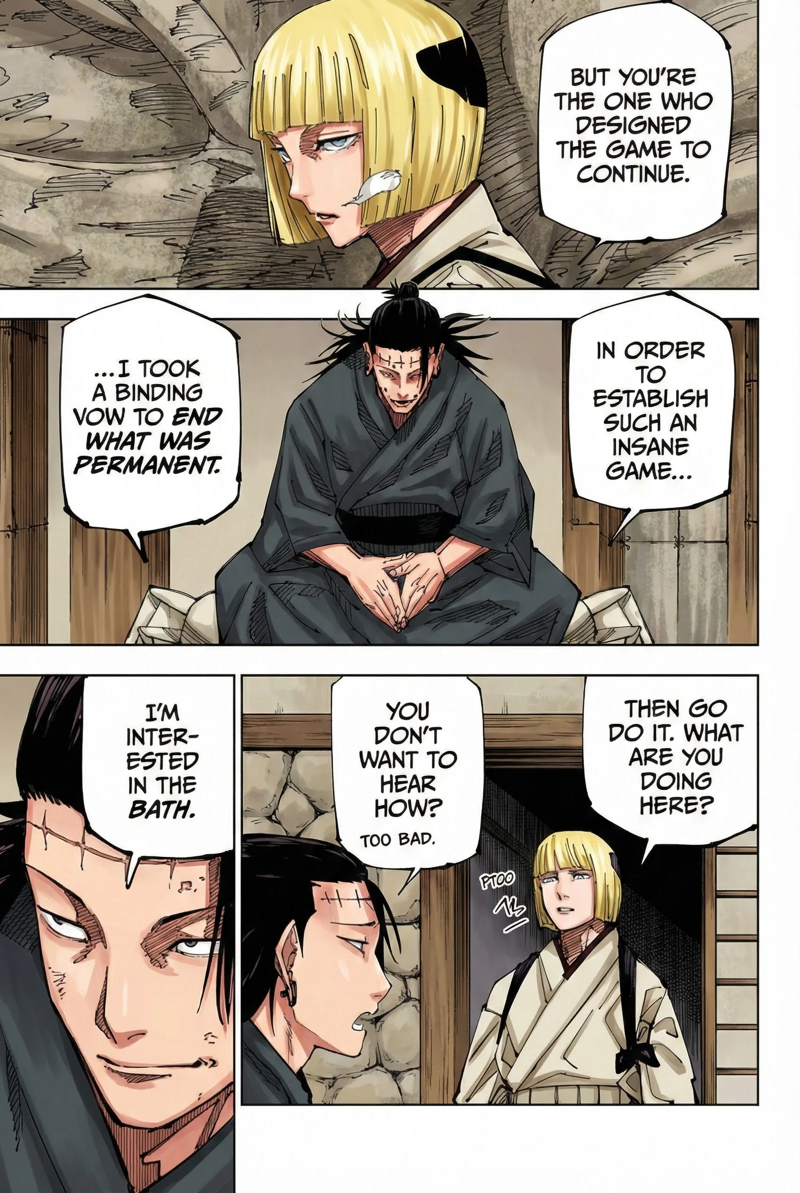 Jujutsu Kaisen Colored Manga JJK β Chapter 216 β Page 3