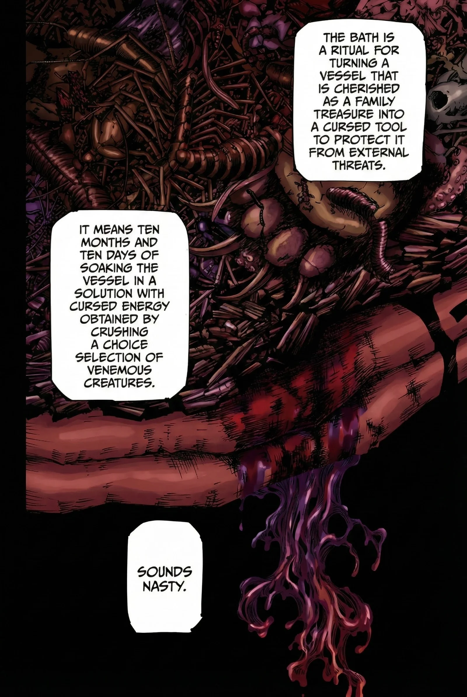 Jujutsu Kaisen Colored Manga JJK β Chapter 216 β Page 4