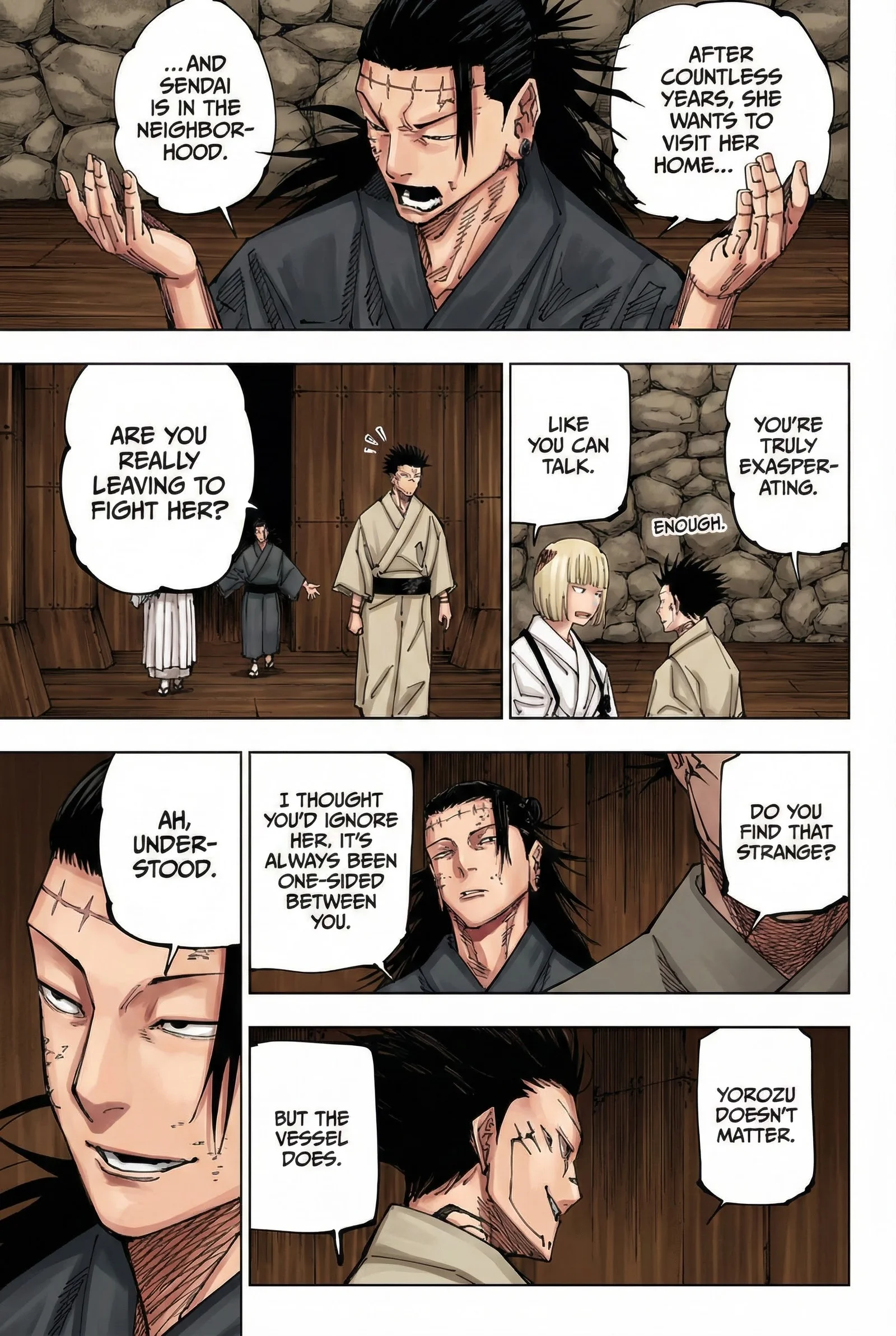 Jujutsu Kaisen Colored Manga JJK β Chapter 216 β Page 10