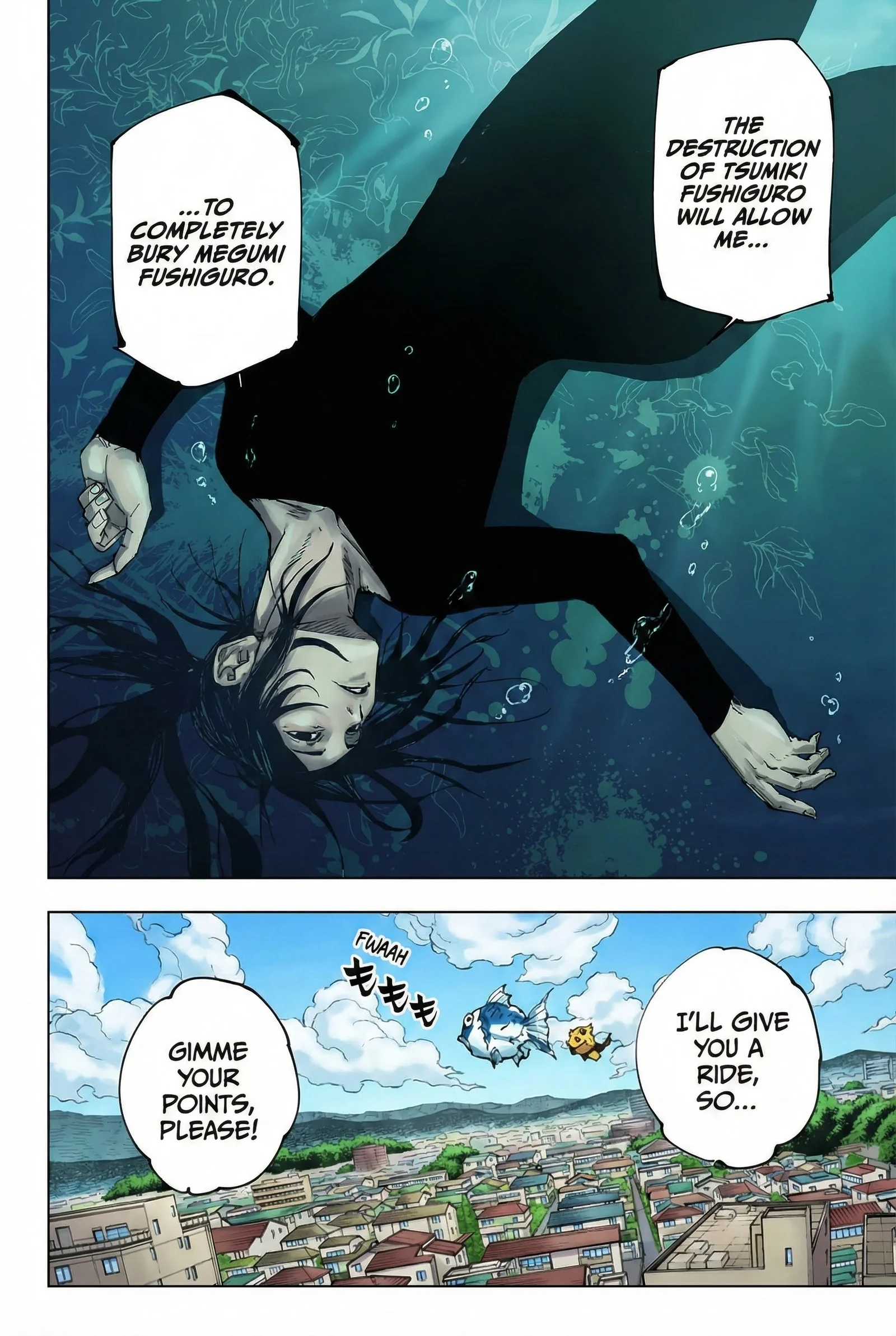 Jujutsu Kaisen Colored Manga JJK β Chapter 216 β Page 11