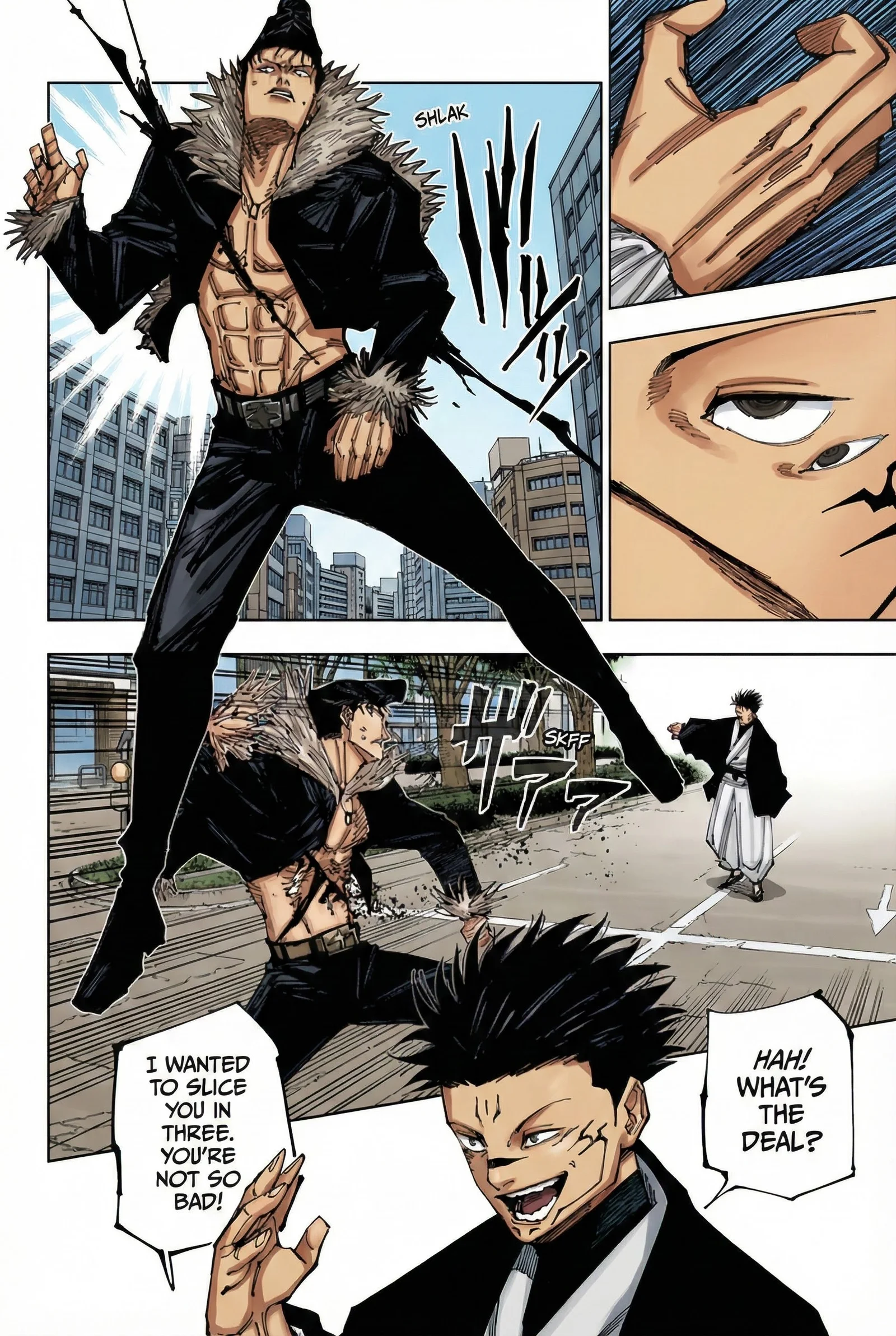 Jujutsu Kaisen Colored Manga JJK β Chapter 216 β Page 17